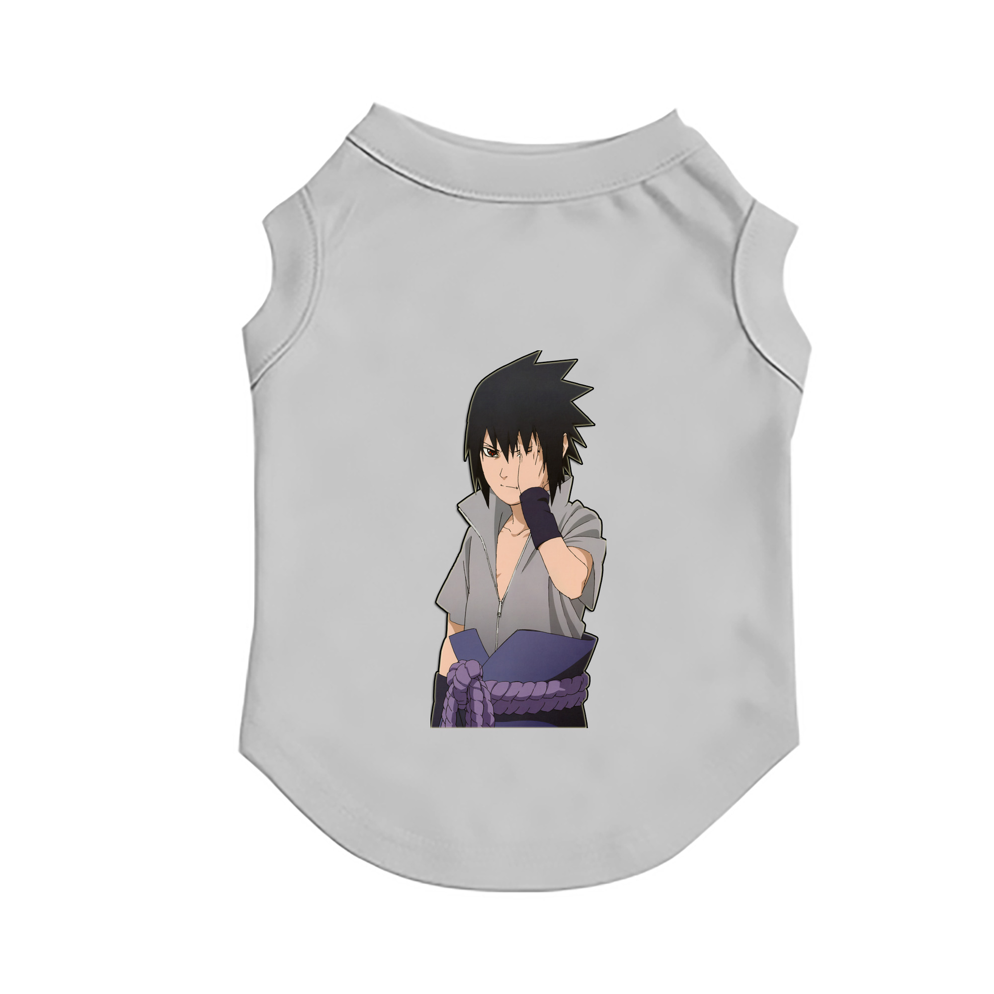 （画像用） NARUTO -ナルト- うちは サスケ Uchiha Sasuke ペット用ベスト