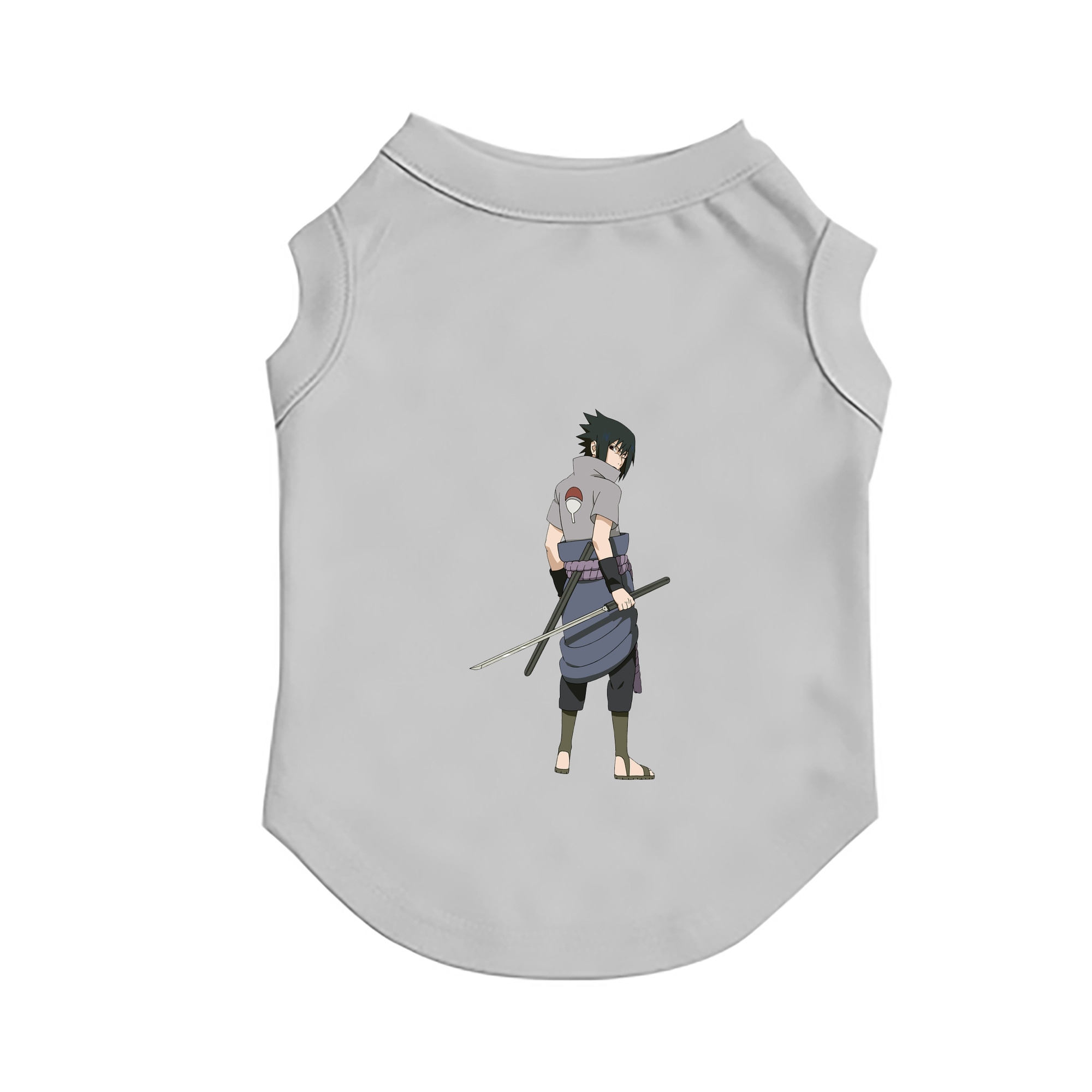 （画像用） NARUTO -ナルト- うちは サスケ Uchiha Sasuke ペット用ベスト
