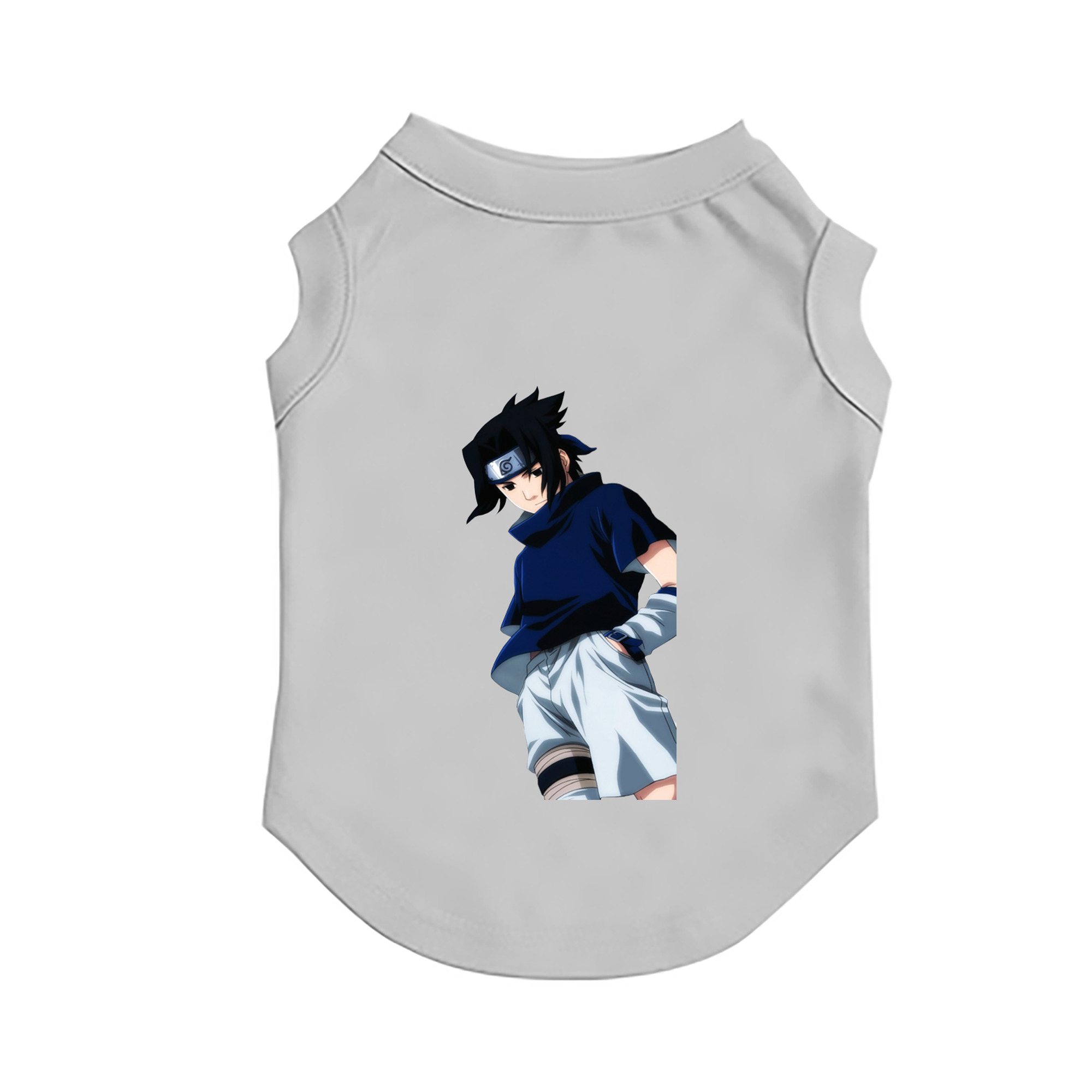 （画像用） NARUTO -ナルト- うちは サスケ Uchiha Sasuke ペット用ベスト