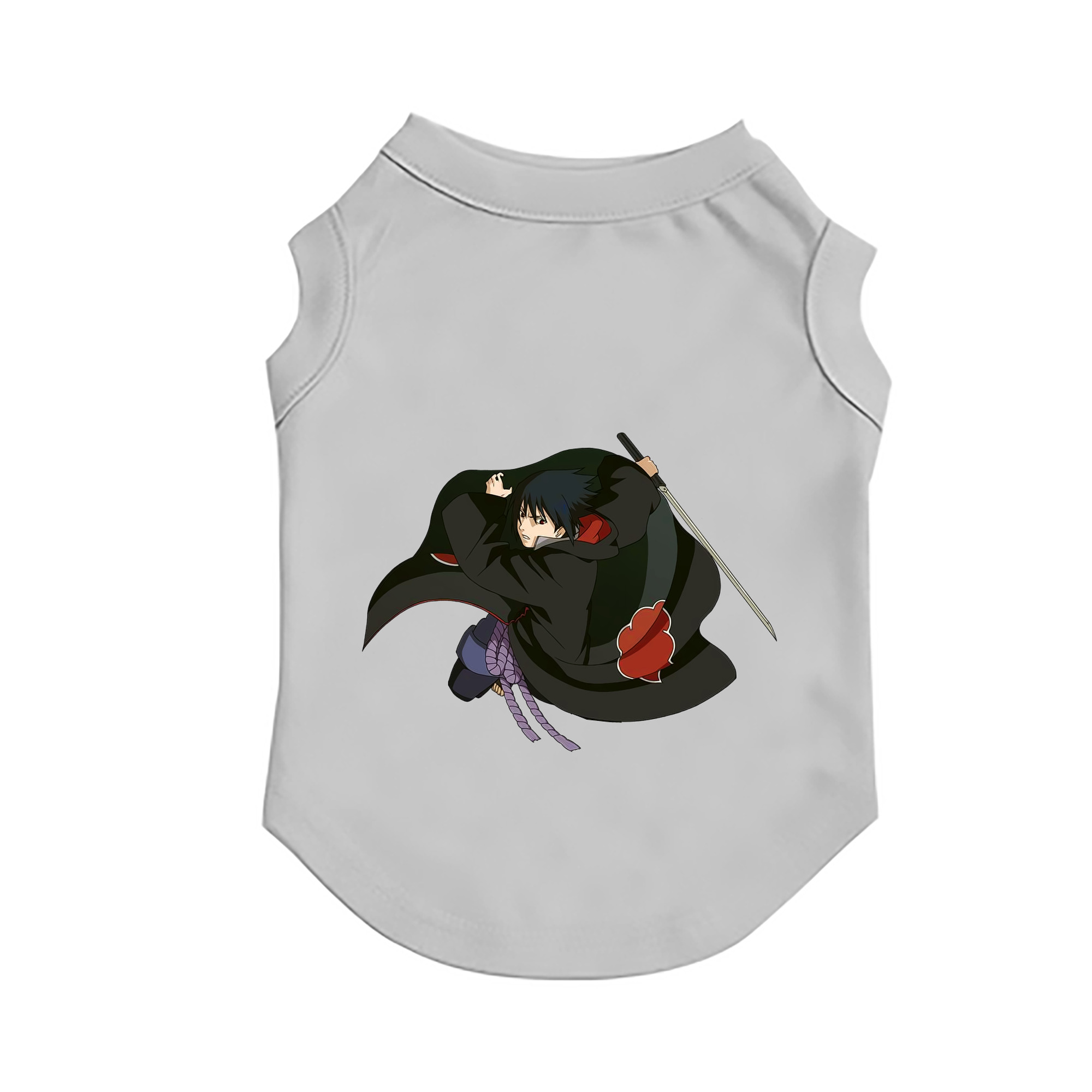 （画像用） NARUTO -ナルト- うちは サスケ Uchiha Sasuke ペット用ベスト