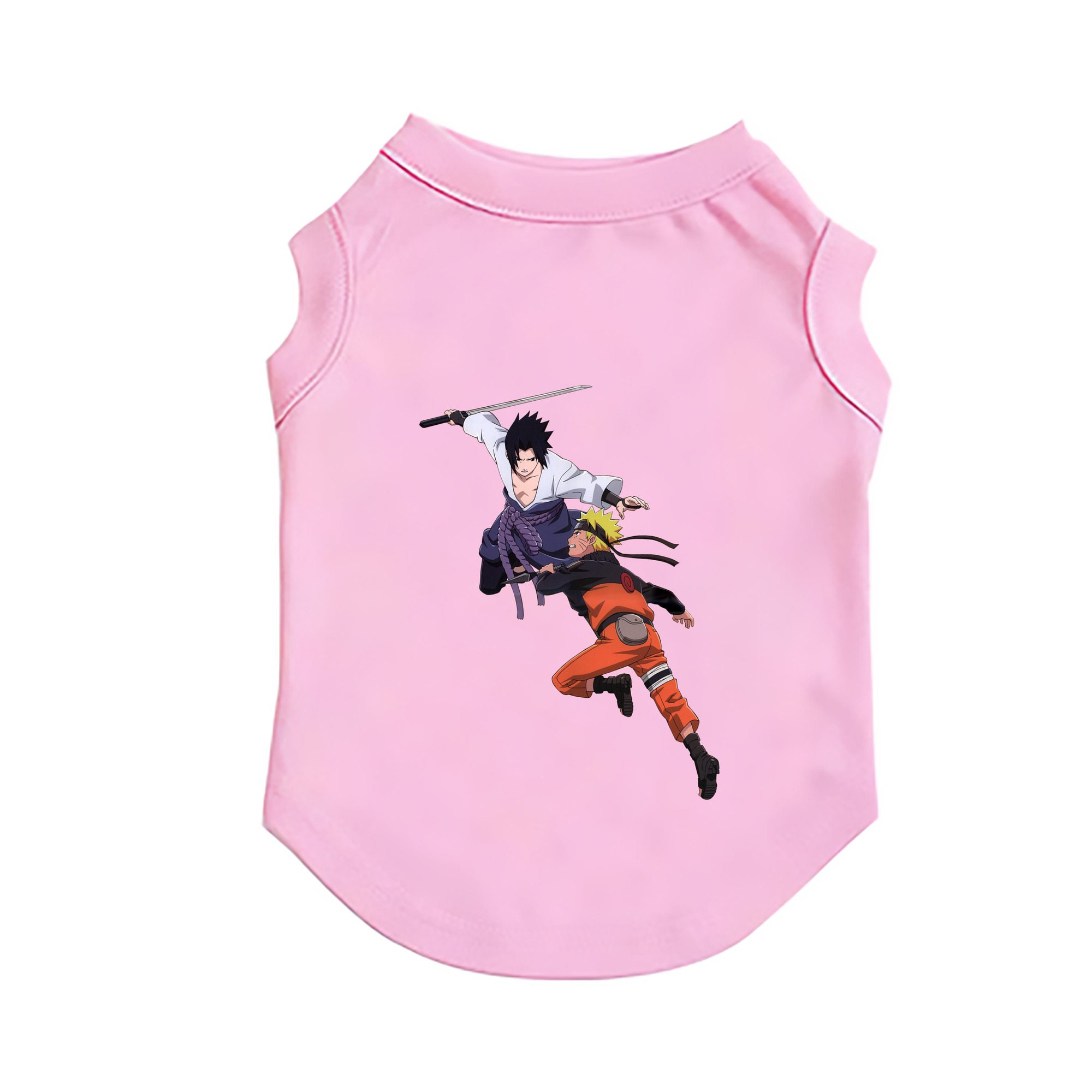 （画像用） NARUTO -ナルト- うちは サスケ Uchiha Sasuke ペット用ベスト