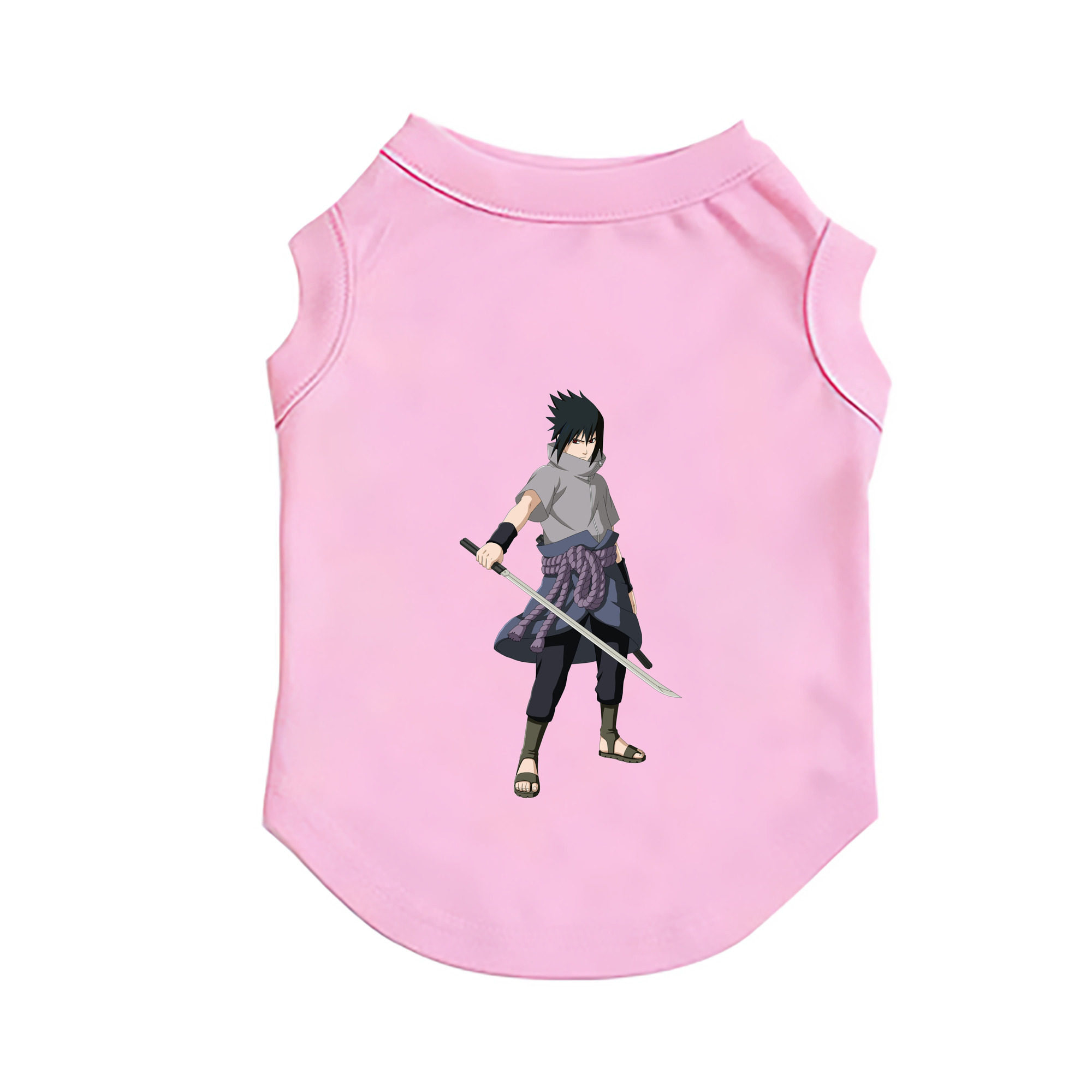 （画像用） NARUTO -ナルト- うちは サスケ Uchiha Sasuke ペット用ベスト