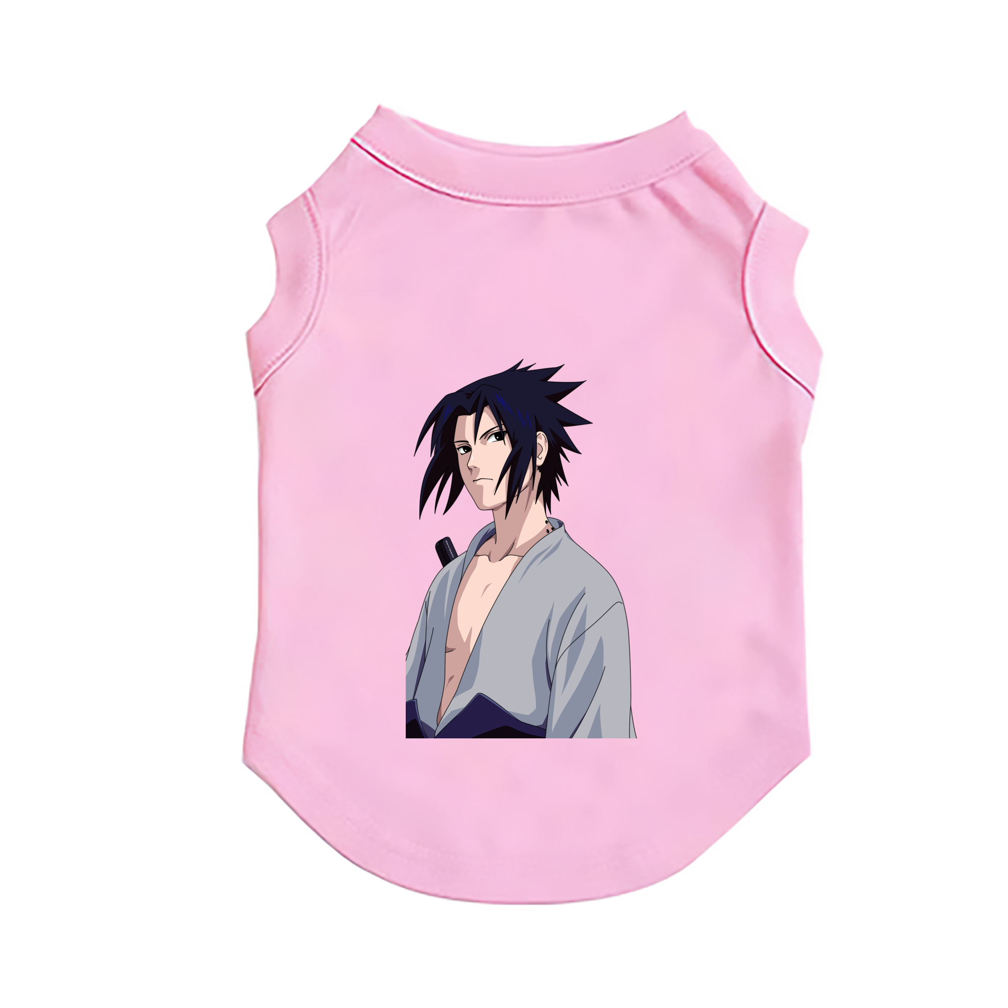 （画像用） NARUTO -ナルト- うちは サスケ Uchiha Sasuke ペット用ベスト