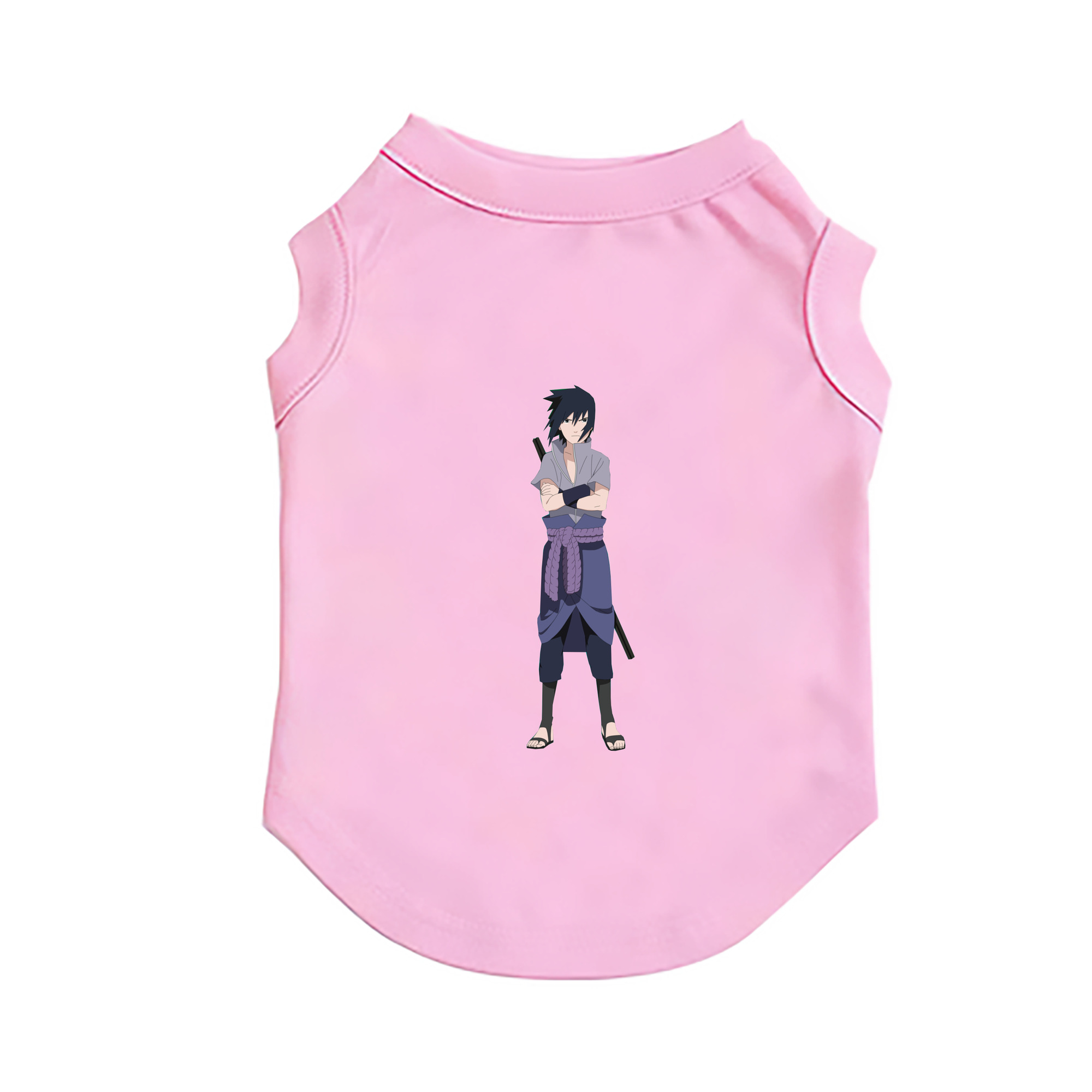 （画像用） NARUTO -ナルト- うちは サスケ Uchiha Sasuke ペット用ベスト