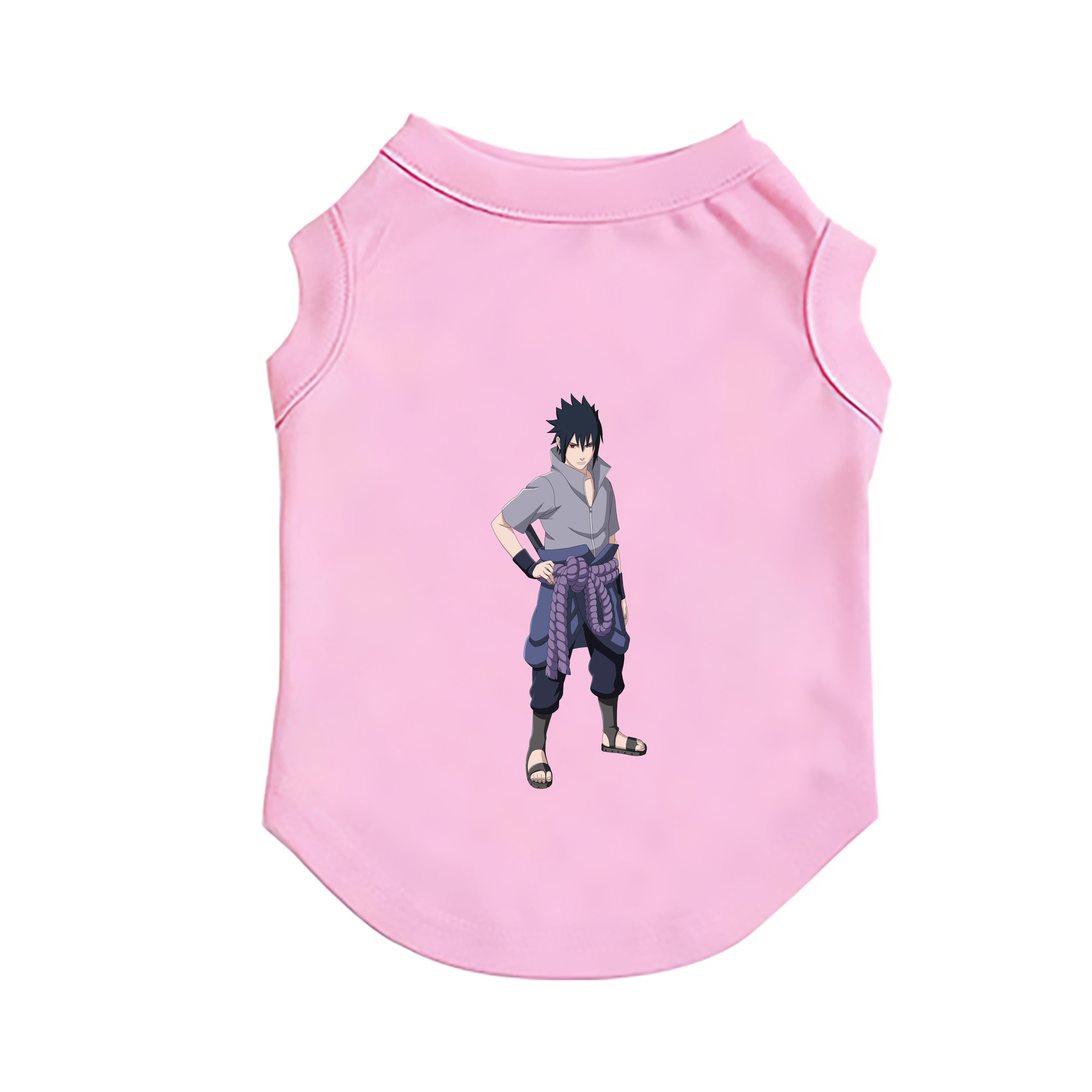 （画像用） NARUTO -ナルト- うちは サスケ Uchiha Sasuke ペット用ベスト