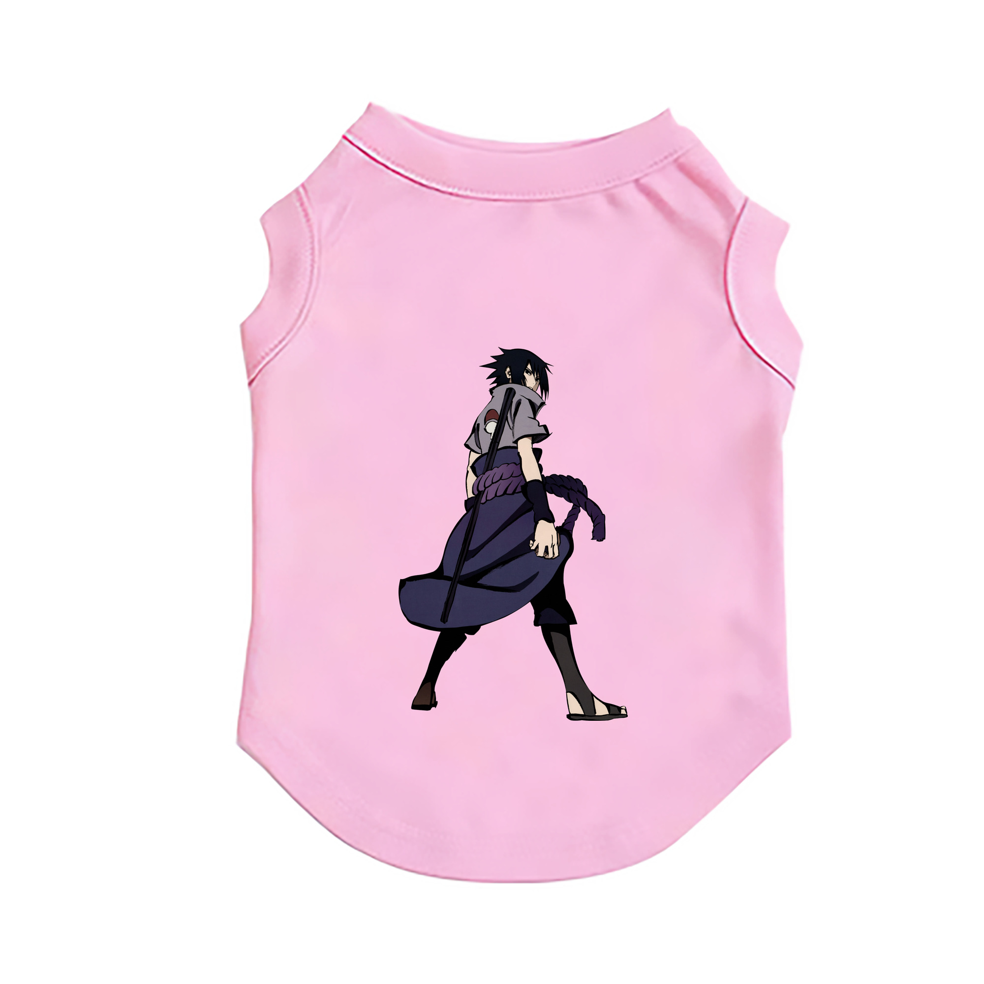 （画像用） NARUTO -ナルト- うちは サスケ Uchiha Sasuke ペット用ベスト