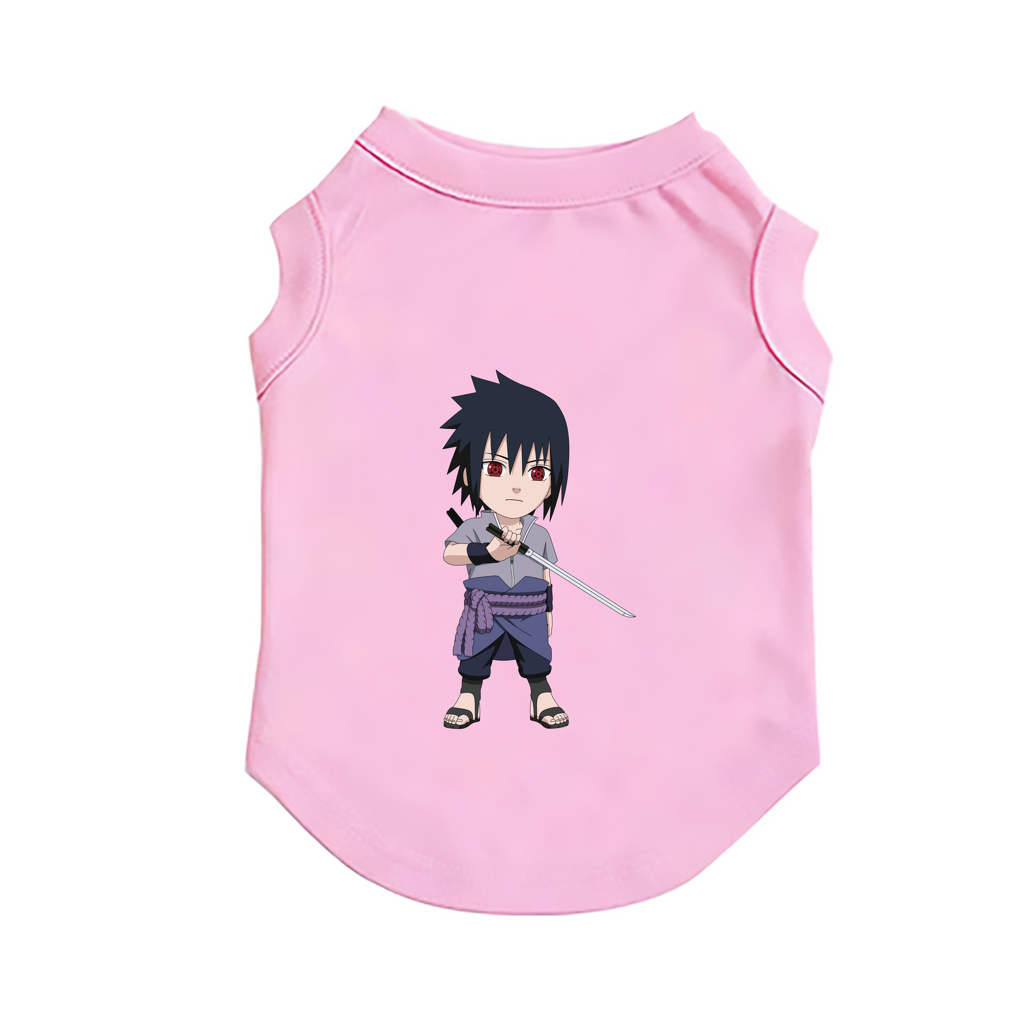 （画像用） NARUTO -ナルト- うちは サスケ Uchiha Sasuke ペット用ベスト