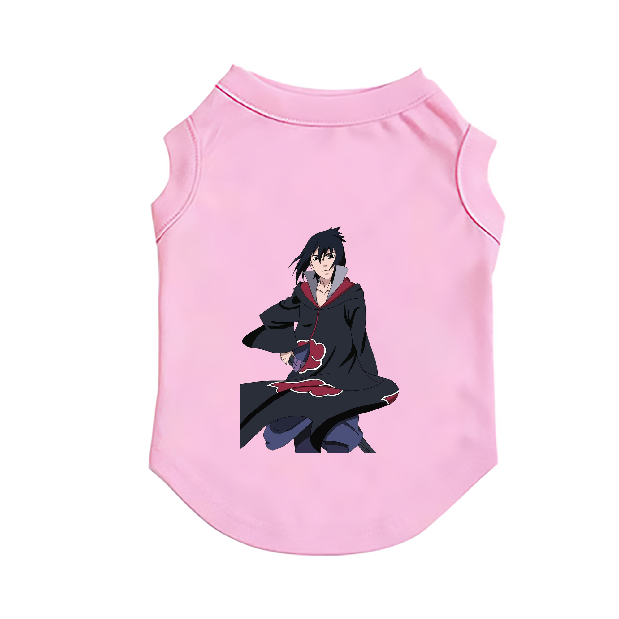 （画像用） NARUTO -ナルト- うちは サスケ Uchiha Sasuke ペット用ベスト