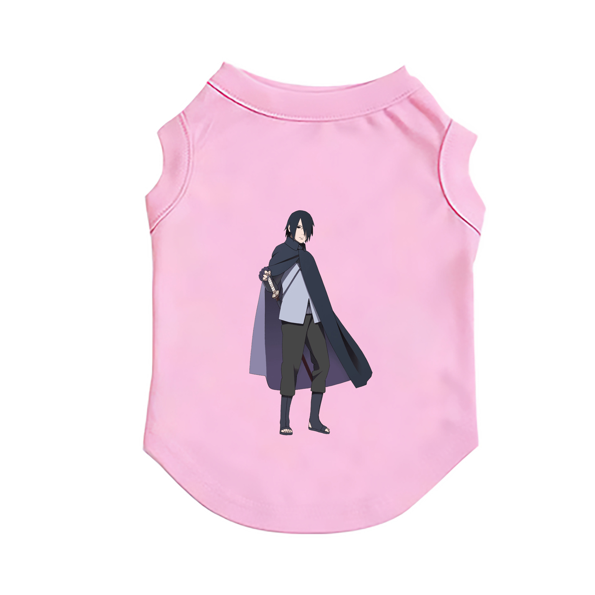 （画像用） NARUTO -ナルト- うちは サスケ Uchiha Sasuke ペット用ベスト