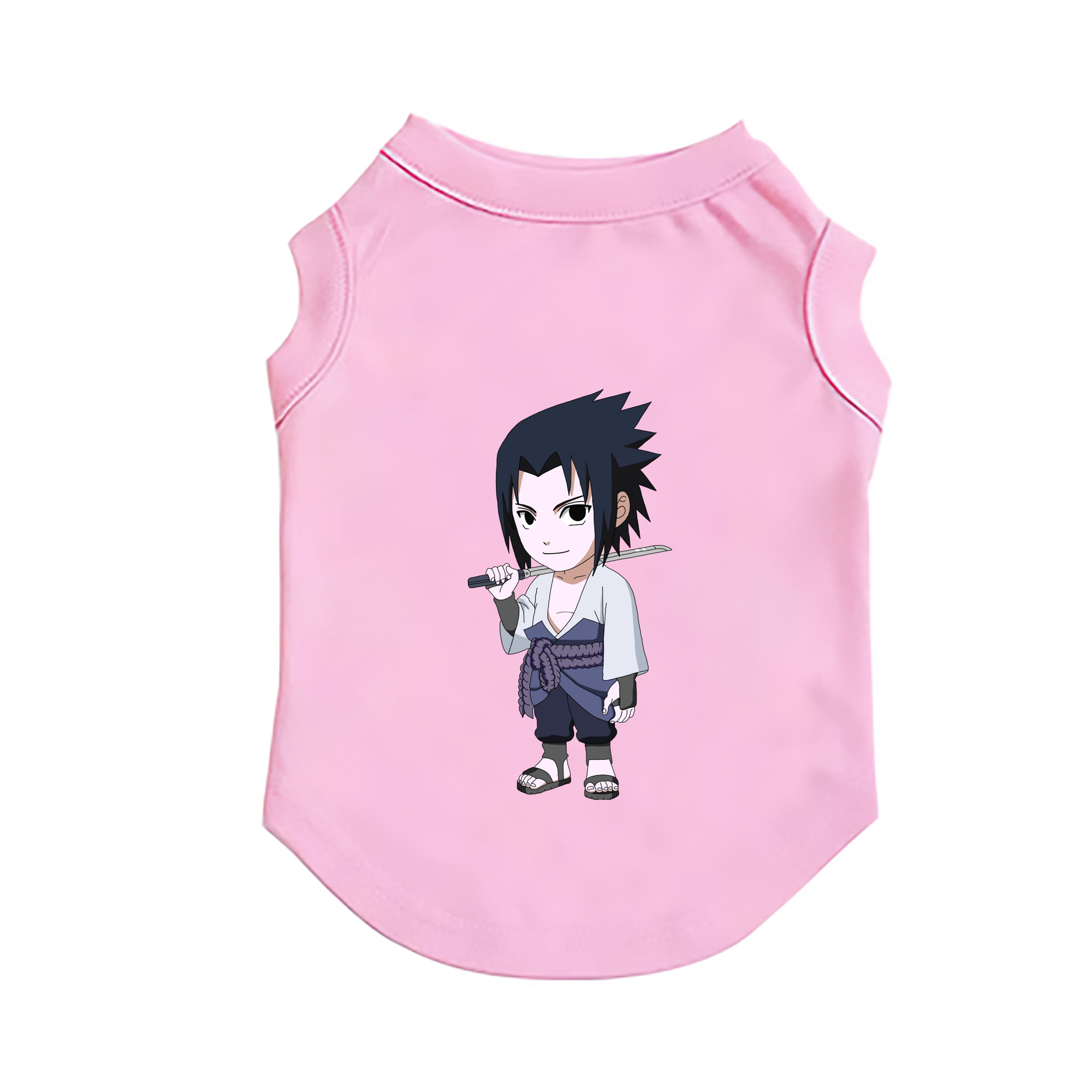 （画像用） NARUTO -ナルト- うちは サスケ Uchiha Sasuke ペット用ベスト