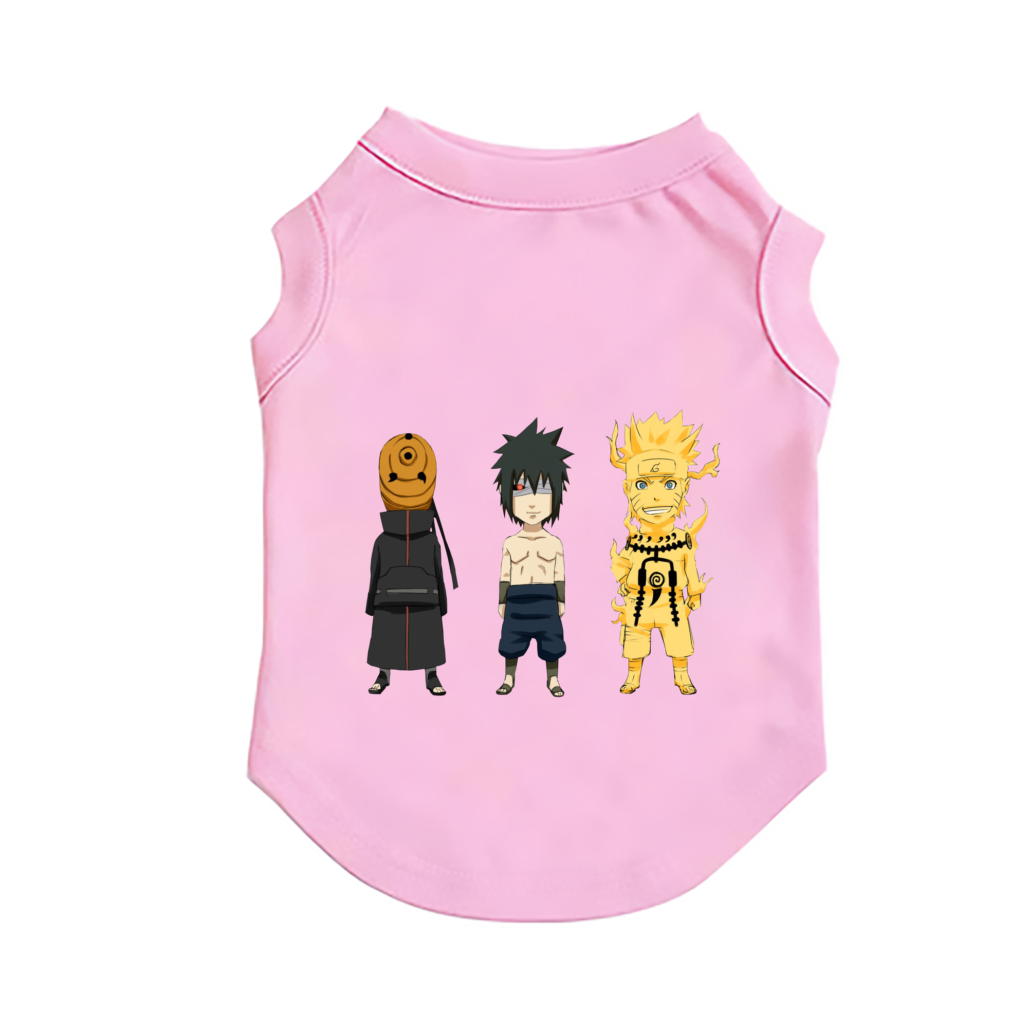 （画像用） NARUTO -ナルト- うちは サスケ Uchiha Sasuke ペット用ベスト