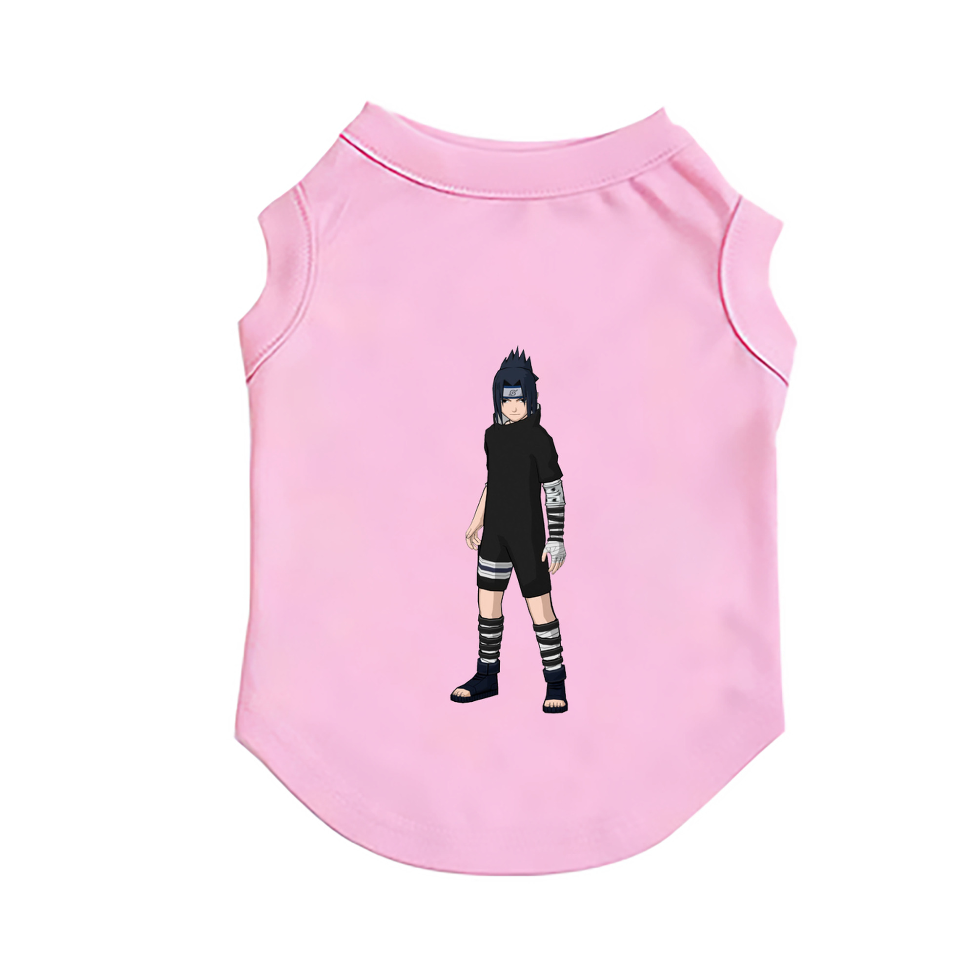 （画像用） NARUTO -ナルト- うちは サスケ Uchiha Sasuke ペット用ベスト
