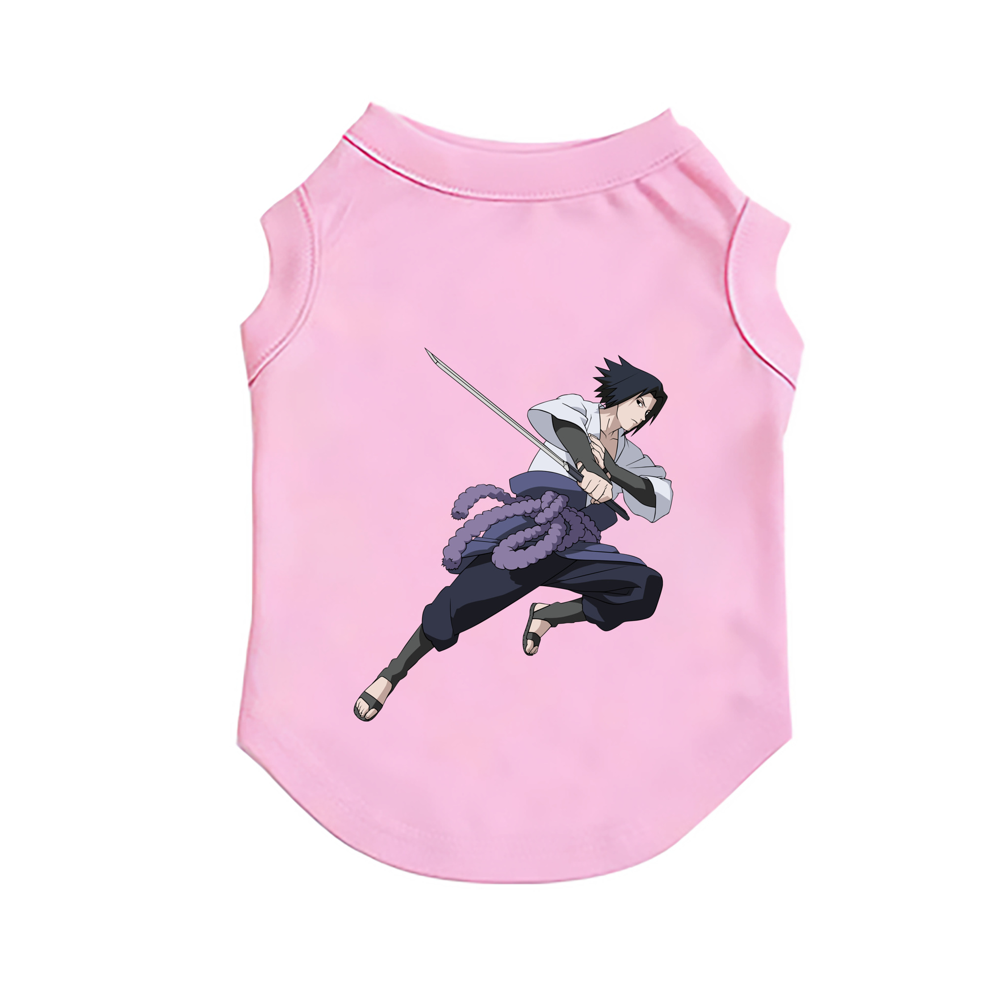 （画像用） NARUTO -ナルト- うちは サスケ Uchiha Sasuke ペット用ベスト