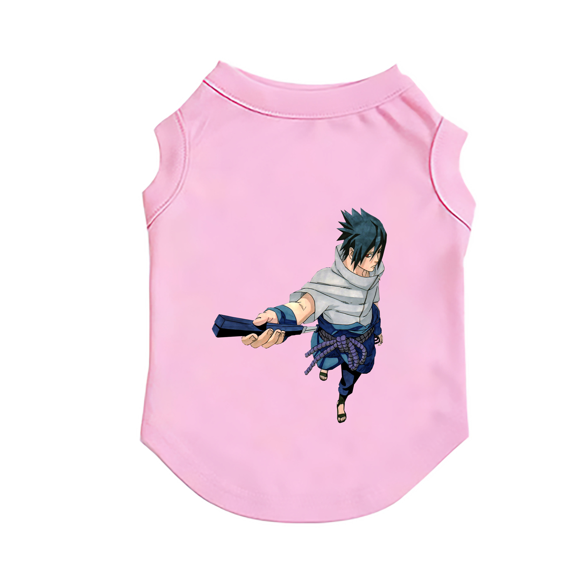 （画像用） NARUTO -ナルト- うちは サスケ Uchiha Sasuke ペット用ベスト