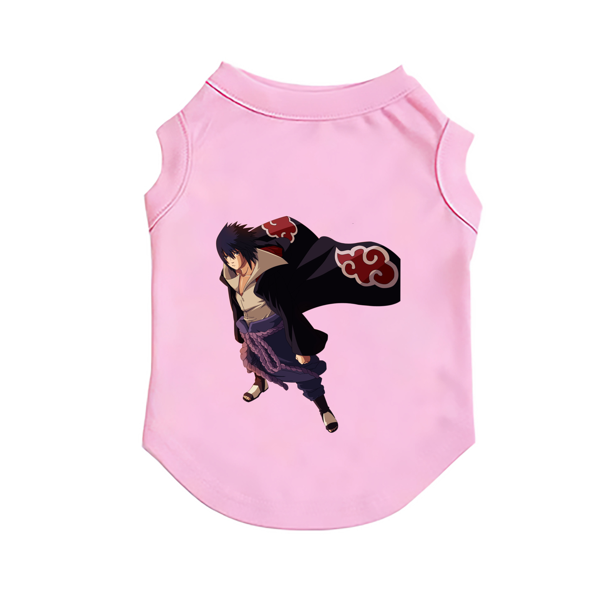 （画像用） NARUTO -ナルト- うちは サスケ Uchiha Sasuke ペット用ベスト