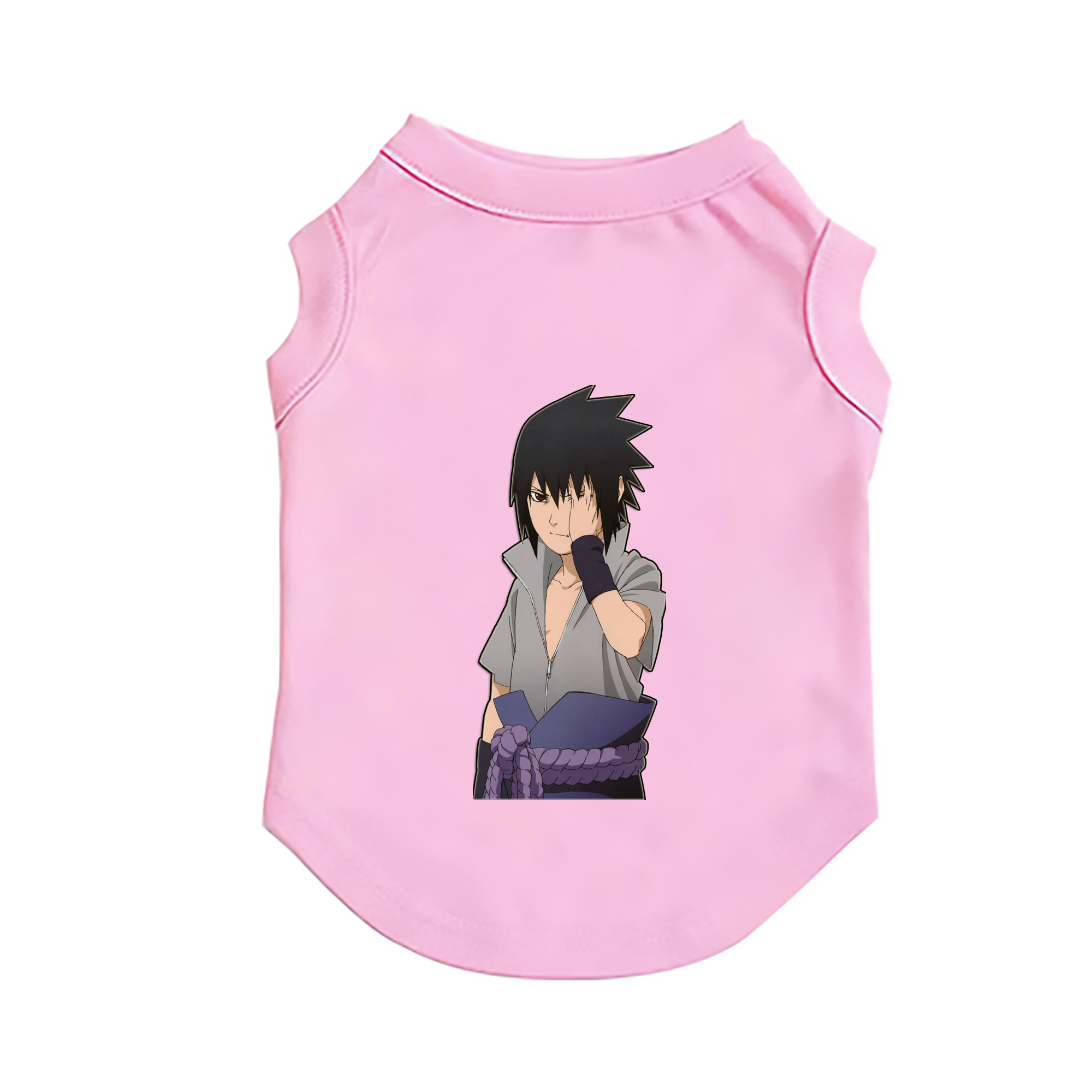 （画像用） NARUTO -ナルト- うちは サスケ Uchiha Sasuke ペット用ベスト