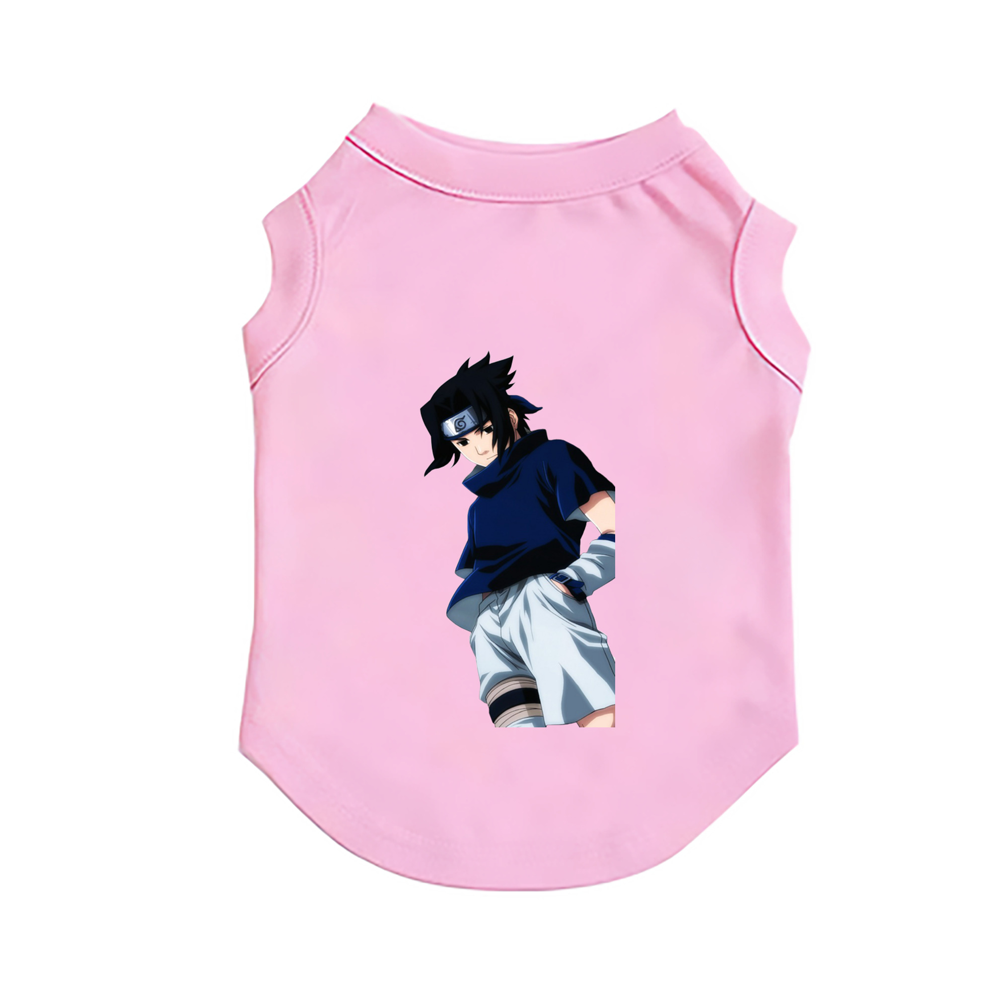 （画像用） NARUTO -ナルト- うちは サスケ Uchiha Sasuke ペット用ベスト