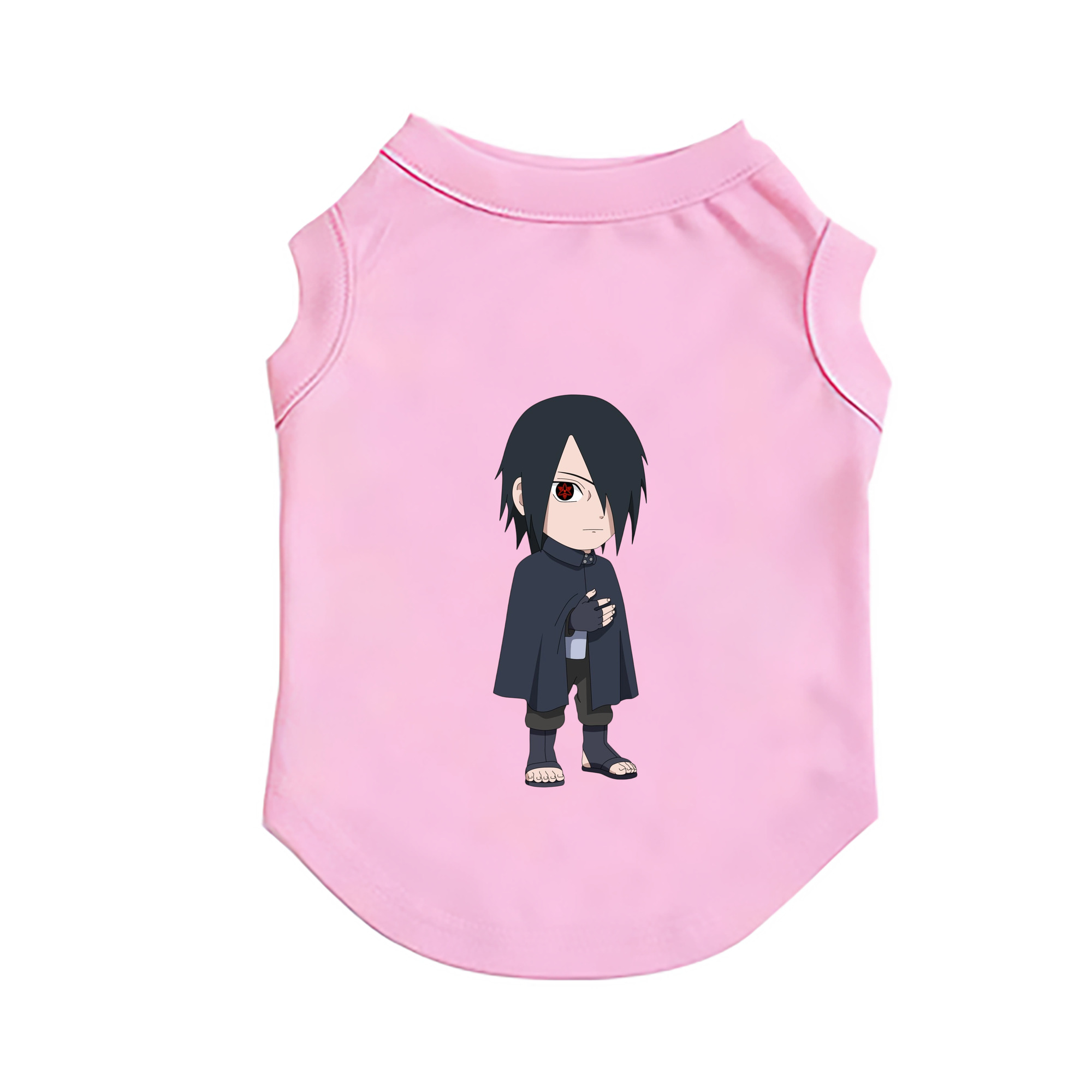 （画像用） NARUTO -ナルト- うちは サスケ Uchiha Sasuke ペット用ベスト