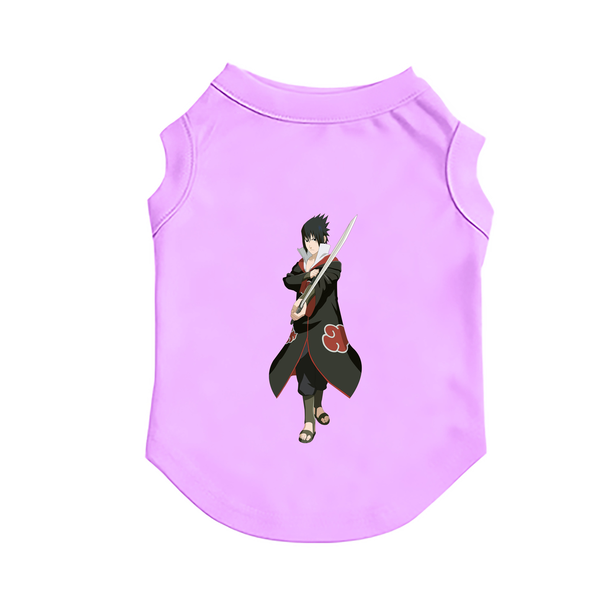 （画像用） NARUTO -ナルト- うちは サスケ Uchiha Sasuke ペット用ベスト