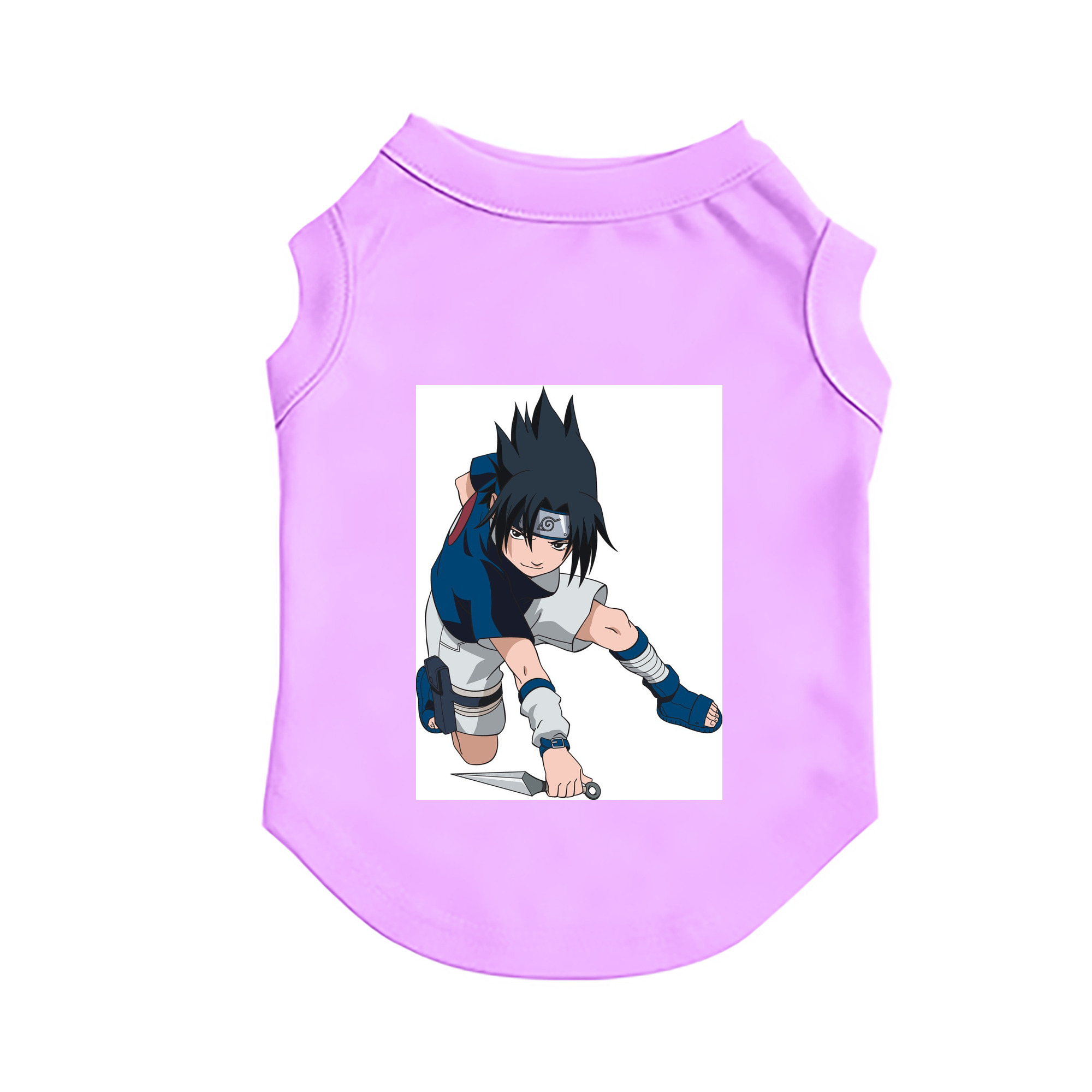 （画像用） NARUTO -ナルト- うちは サスケ Uchiha Sasuke ペット用ベスト