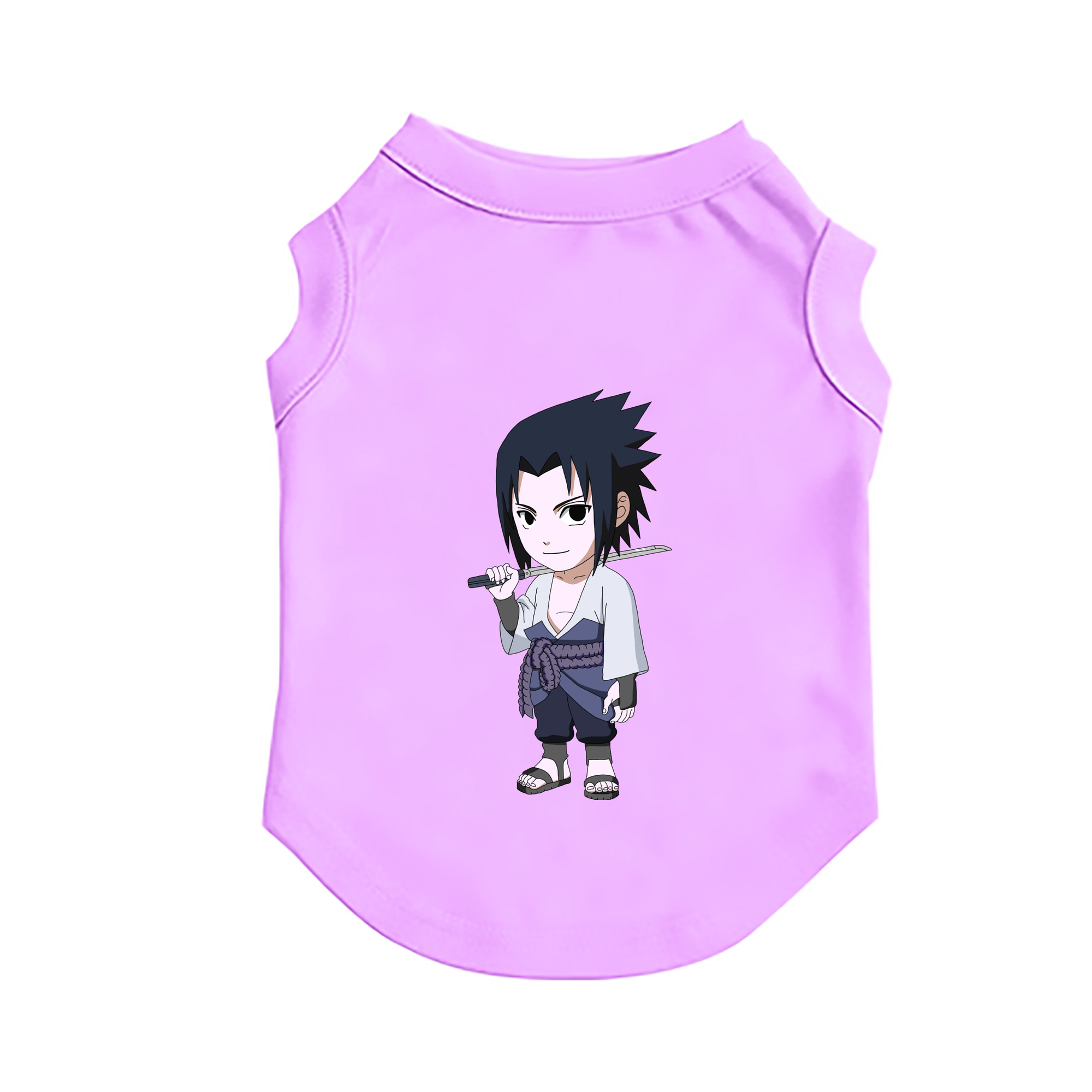 （画像用） NARUTO -ナルト- うちは サスケ Uchiha Sasuke ペット用ベスト
