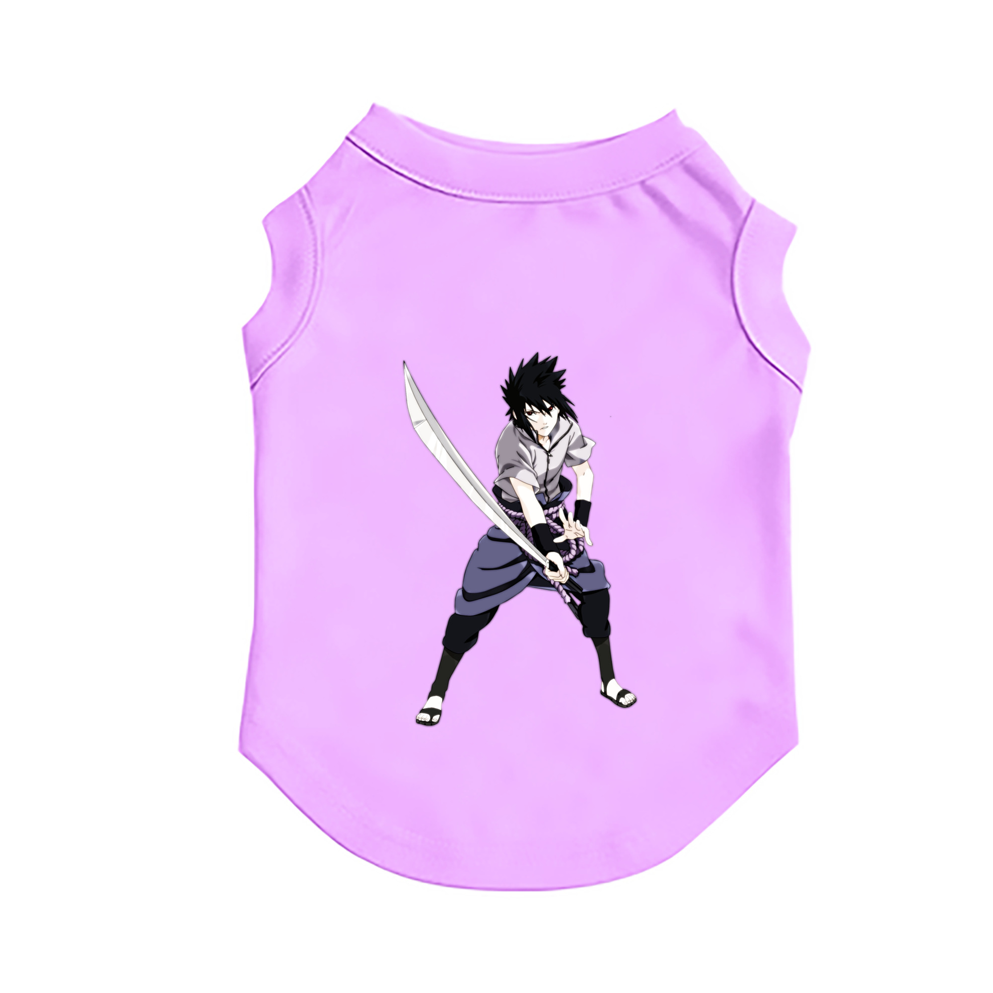 （画像用） NARUTO -ナルト- うちは サスケ Uchiha Sasuke ペット用ベスト