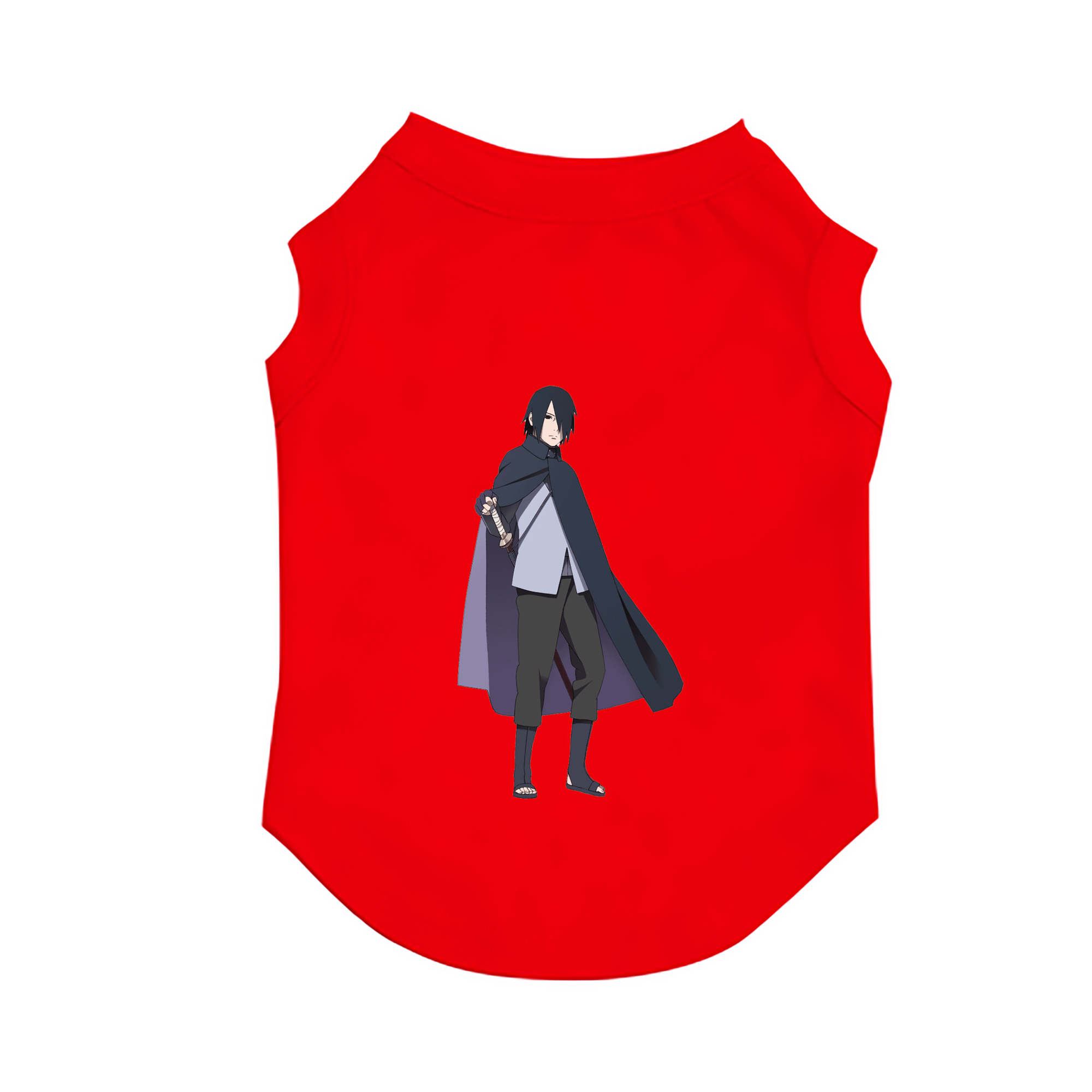 （画像用） NARUTO -ナルト- うちは サスケ Uchiha Sasuke ペット用ベスト