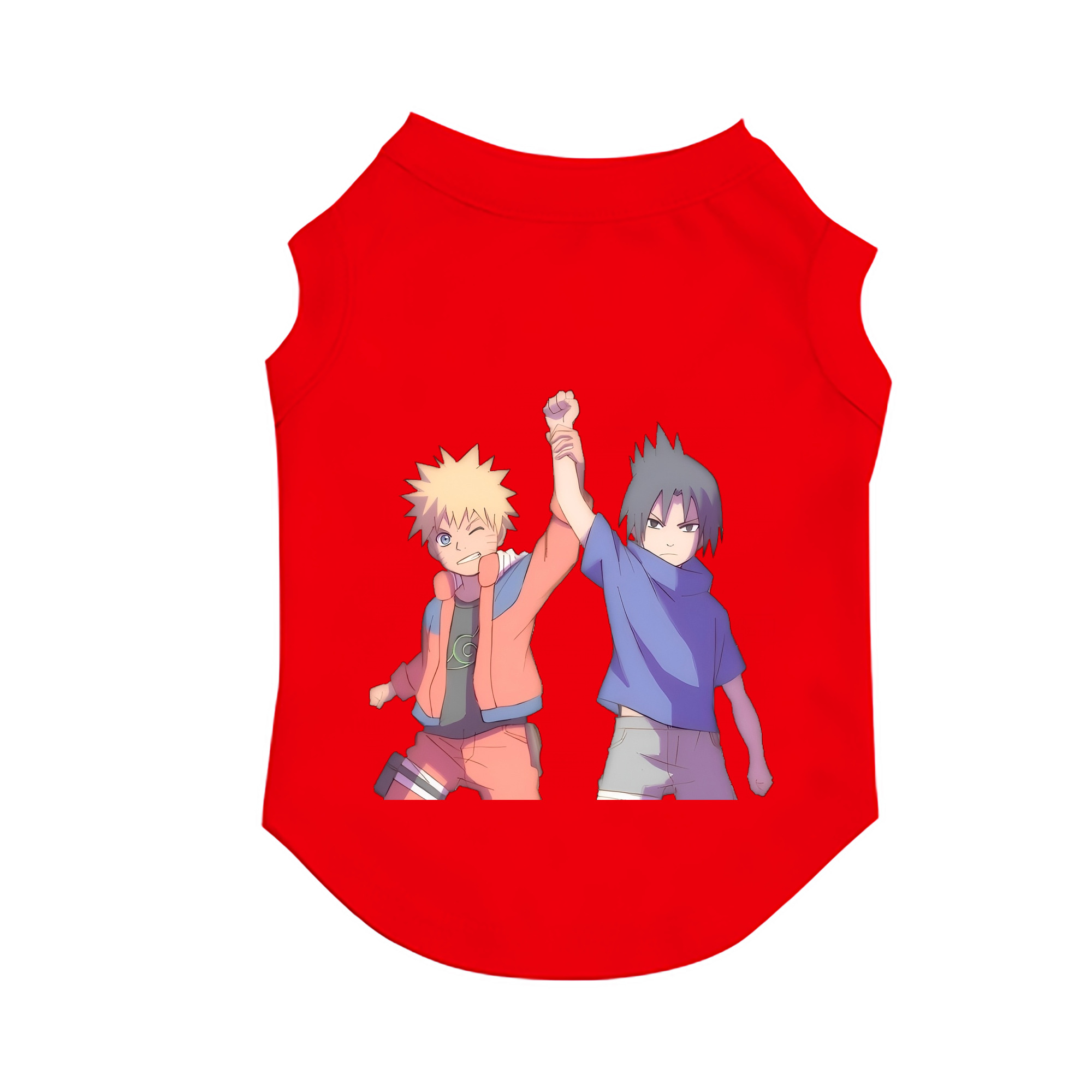 （画像用） NARUTO -ナルト- うちは サスケ Uchiha Sasuke ペット用ベスト