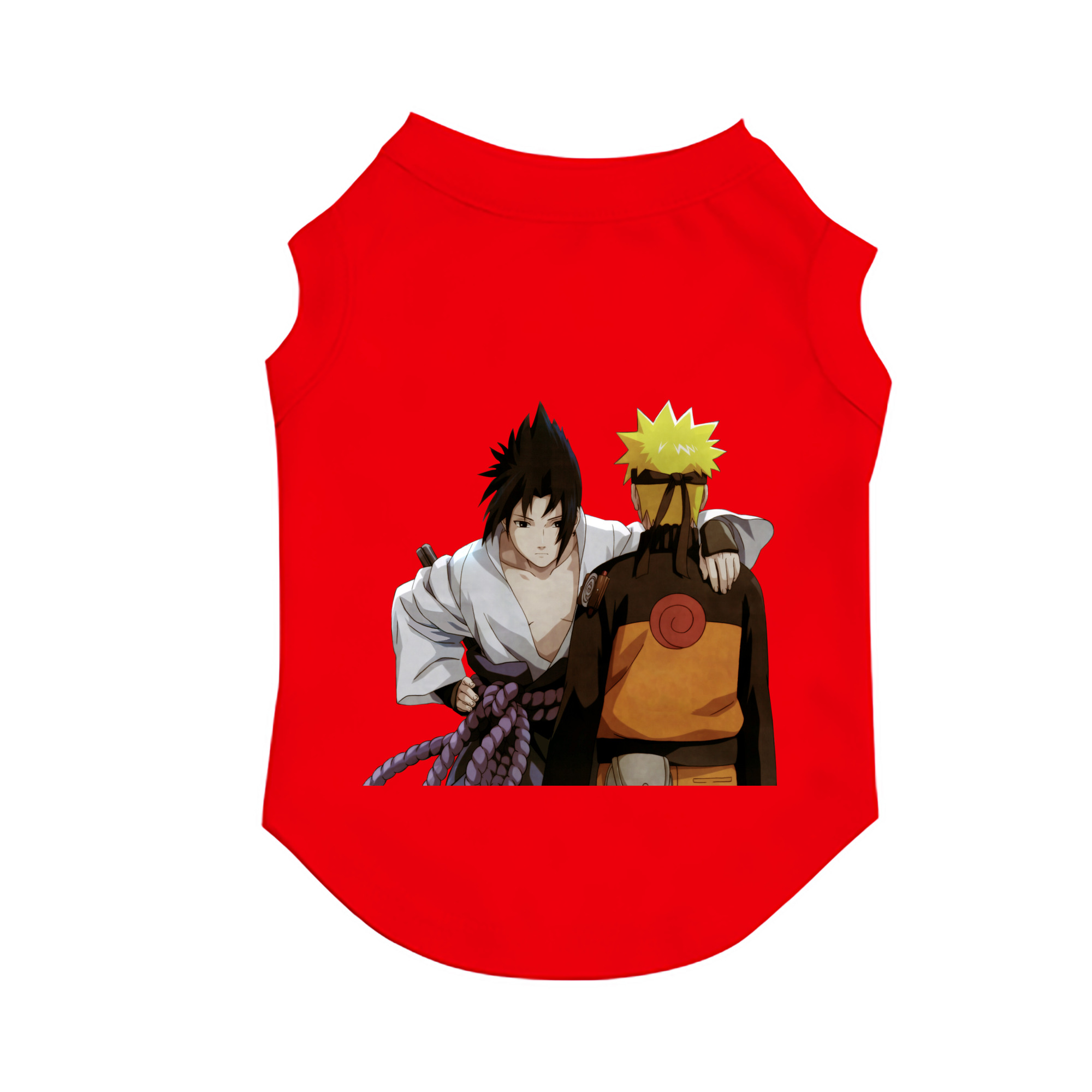 （画像用） NARUTO -ナルト- うちは サスケ Uchiha Sasuke ペット用ベスト