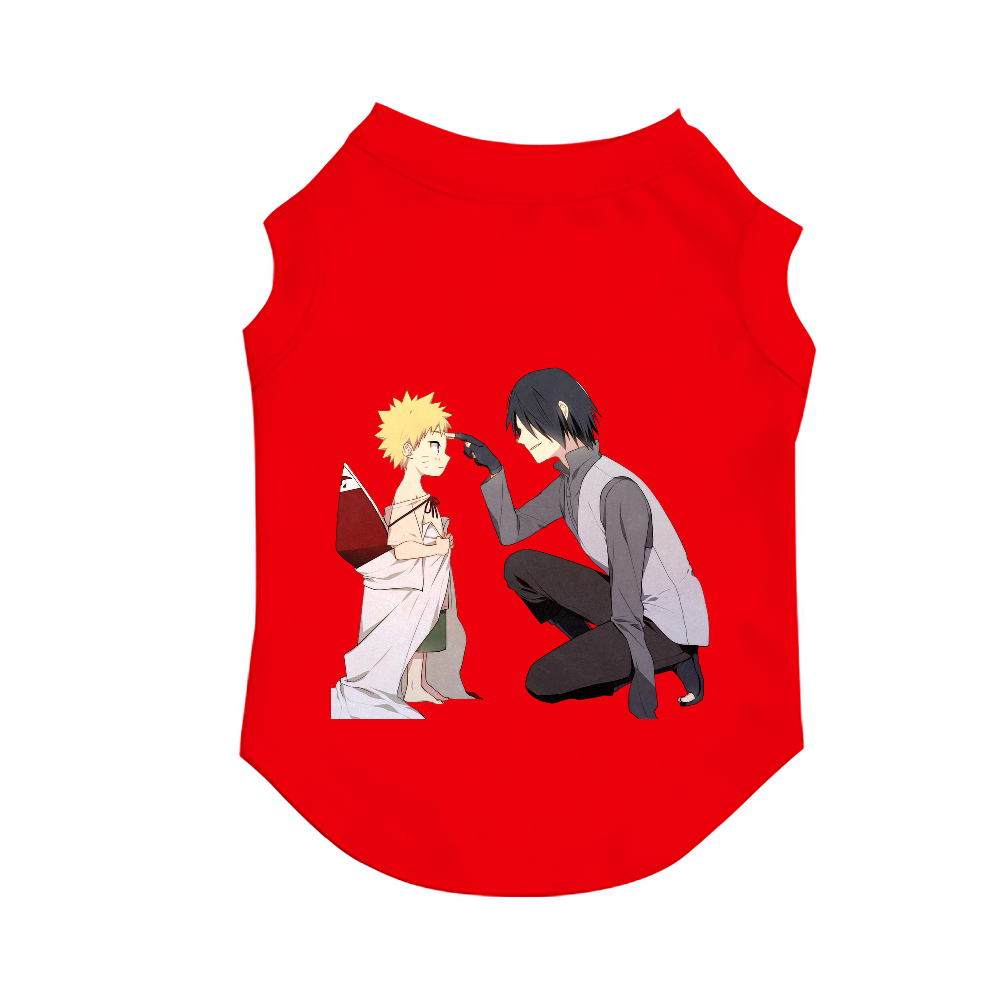 （画像用） NARUTO -ナルト- うちは サスケ Uchiha Sasuke ペット用ベスト