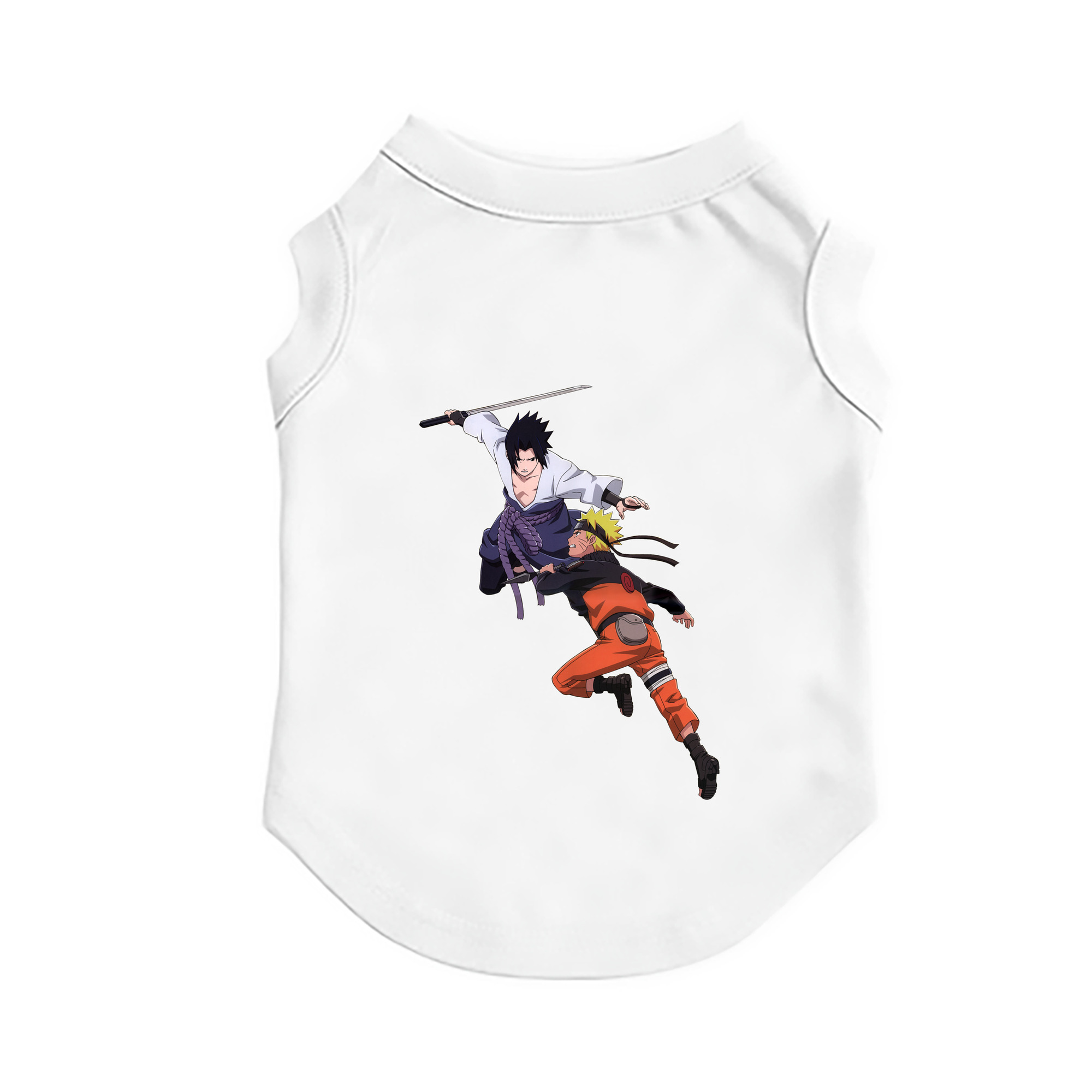 （画像用） NARUTO -ナルト- うちは サスケ Uchiha Sasuke ペット用ベスト