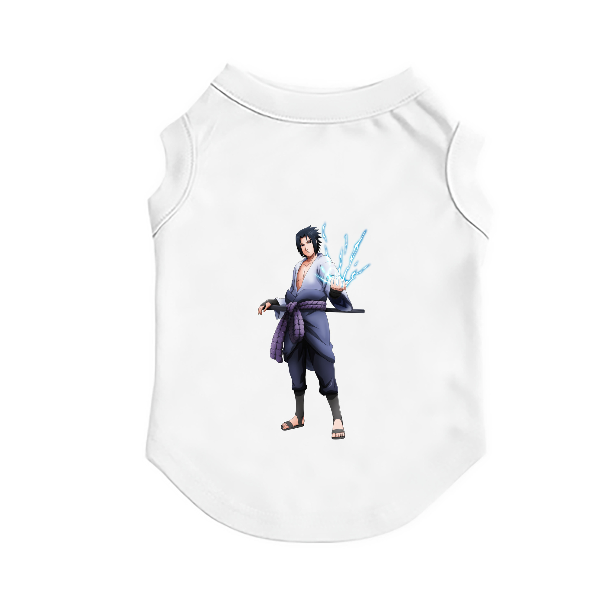 （画像用） NARUTO -ナルト- うちは サスケ Uchiha Sasuke ペット用ベスト