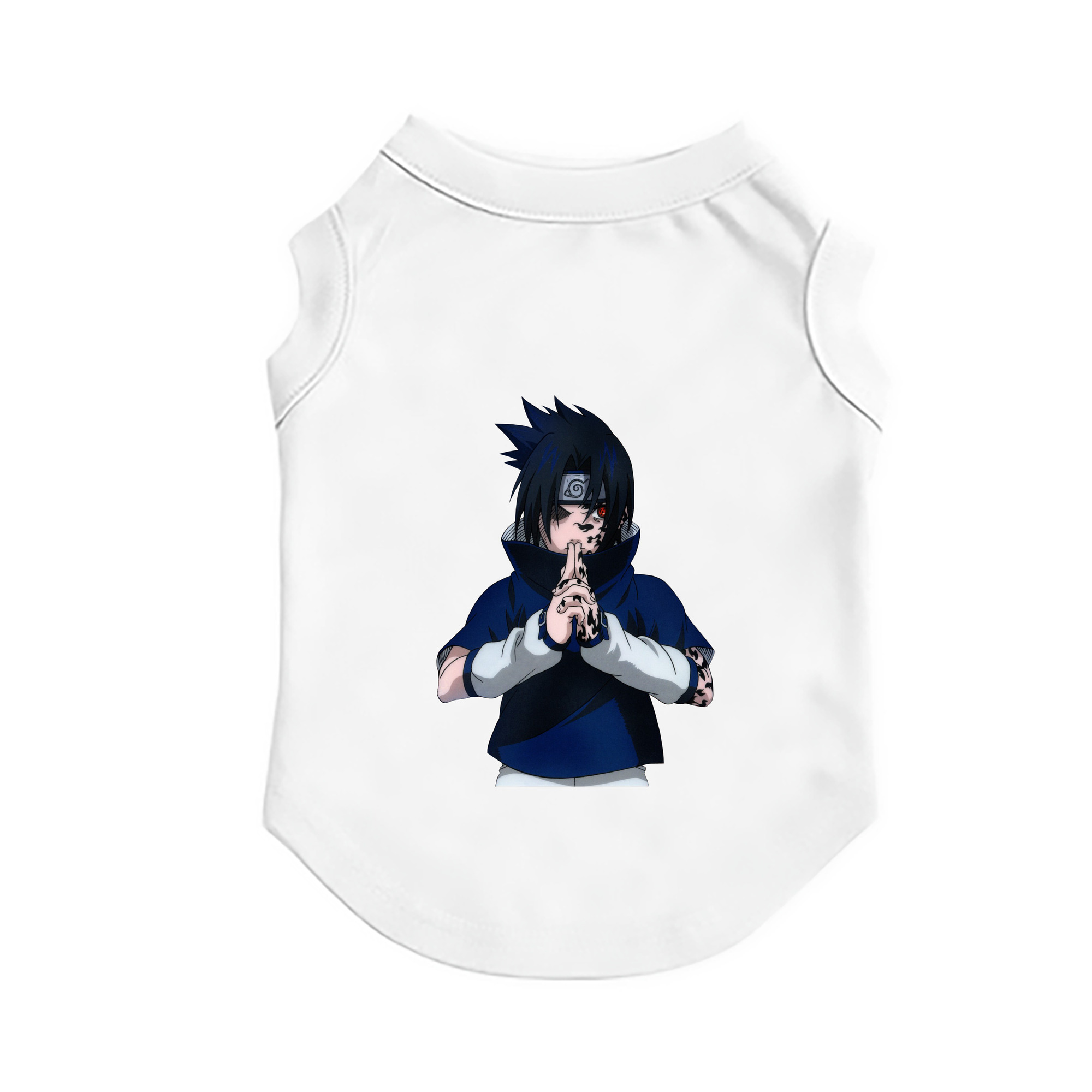 （画像用） NARUTO -ナルト- うちは サスケ Uchiha Sasuke ペット用ベスト