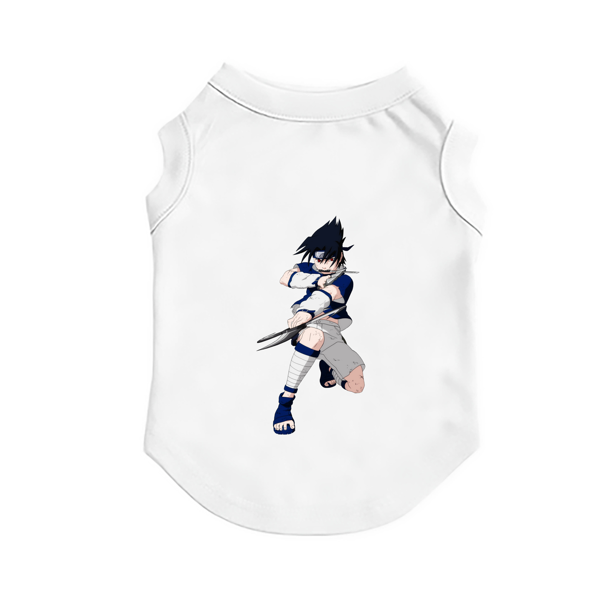 （画像用） NARUTO -ナルト- うちは サスケ Uchiha Sasuke ペット用ベスト