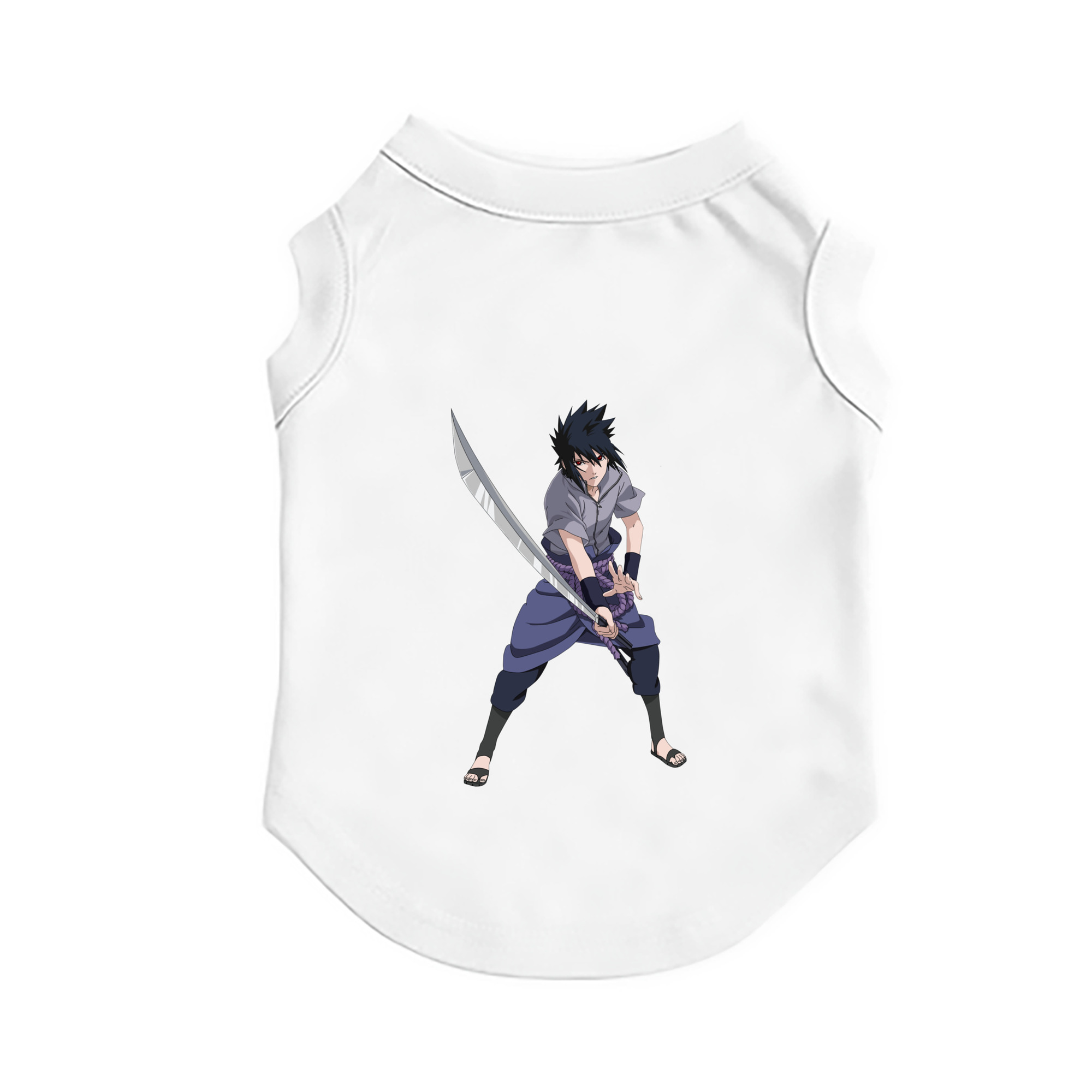 （画像用） NARUTO -ナルト- うちは サスケ Uchiha Sasuke ペット用ベスト