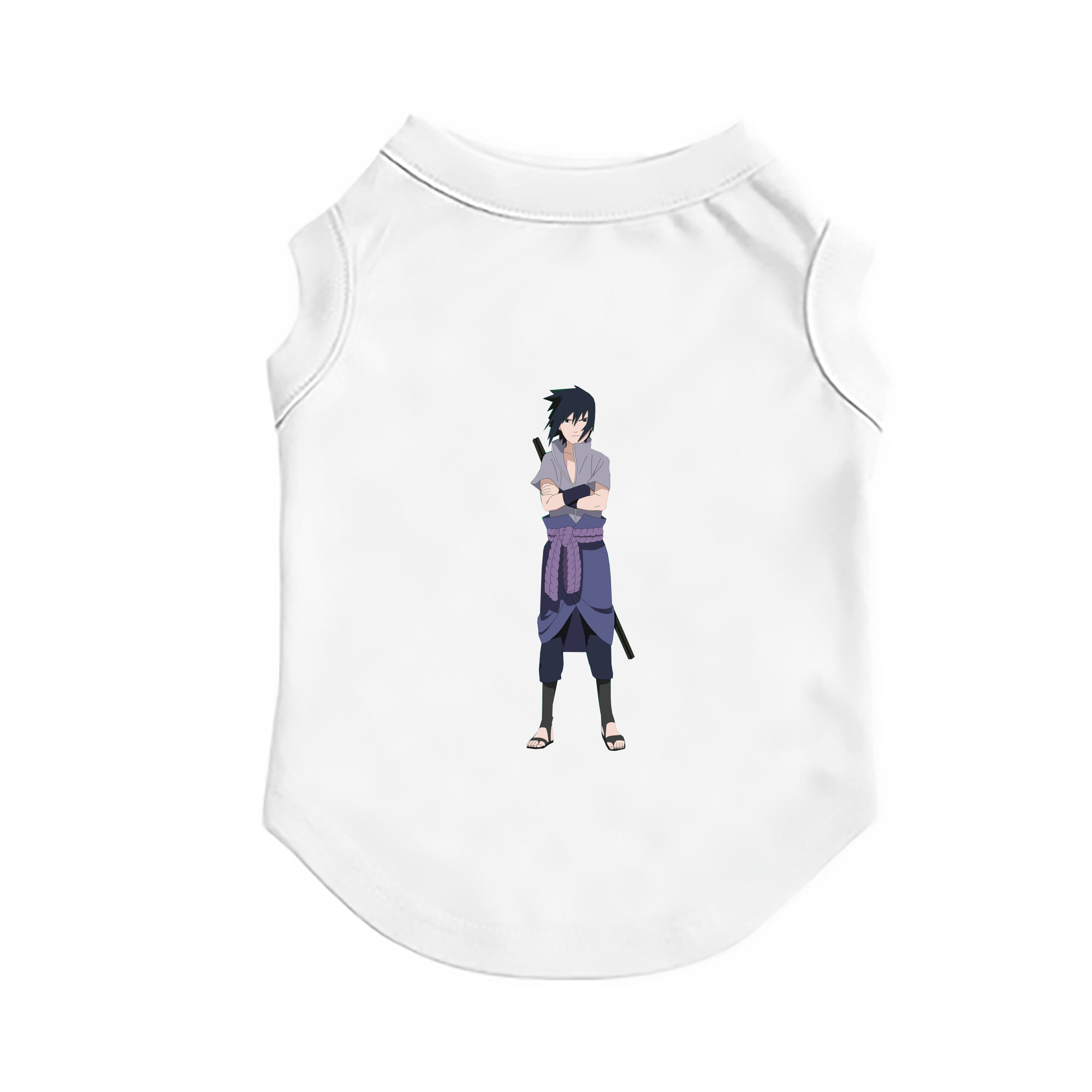（画像用） NARUTO -ナルト- うちは サスケ Uchiha Sasuke ペット用ベスト