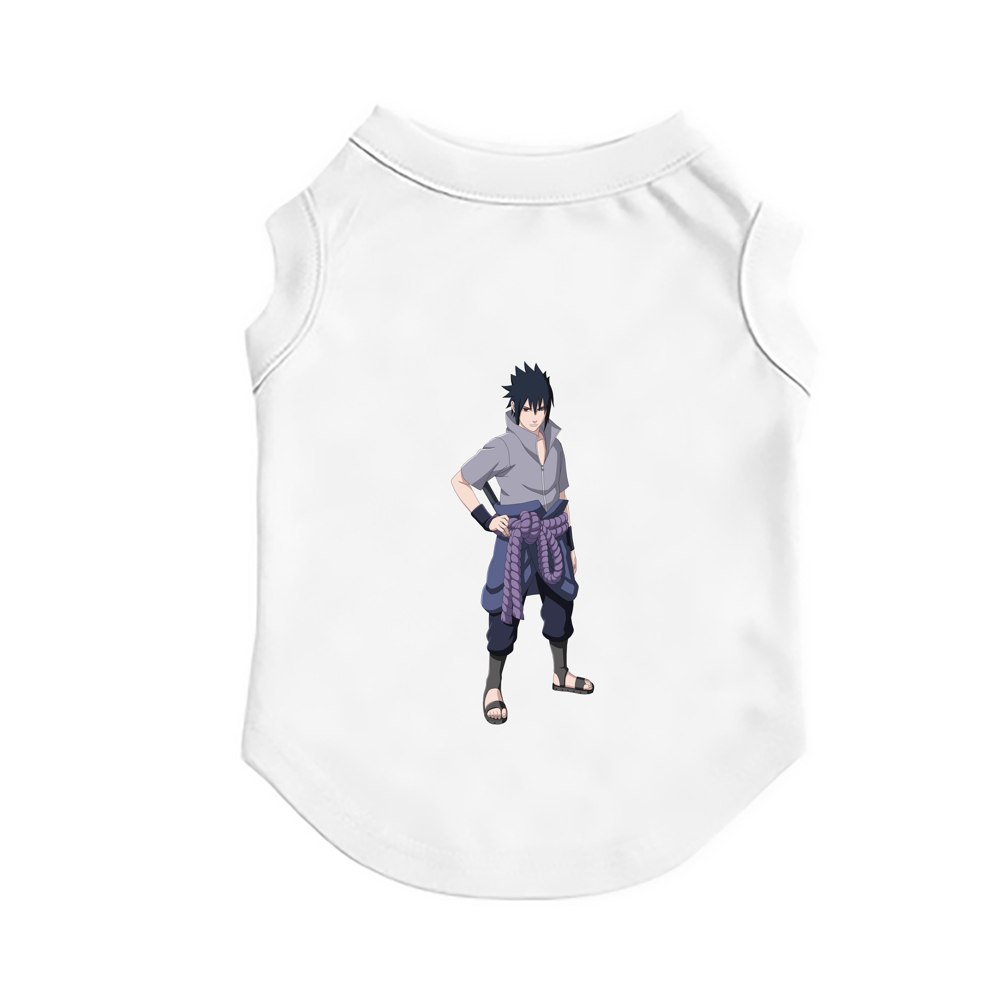 （画像用） NARUTO -ナルト- うちは サスケ Uchiha Sasuke ペット用ベスト