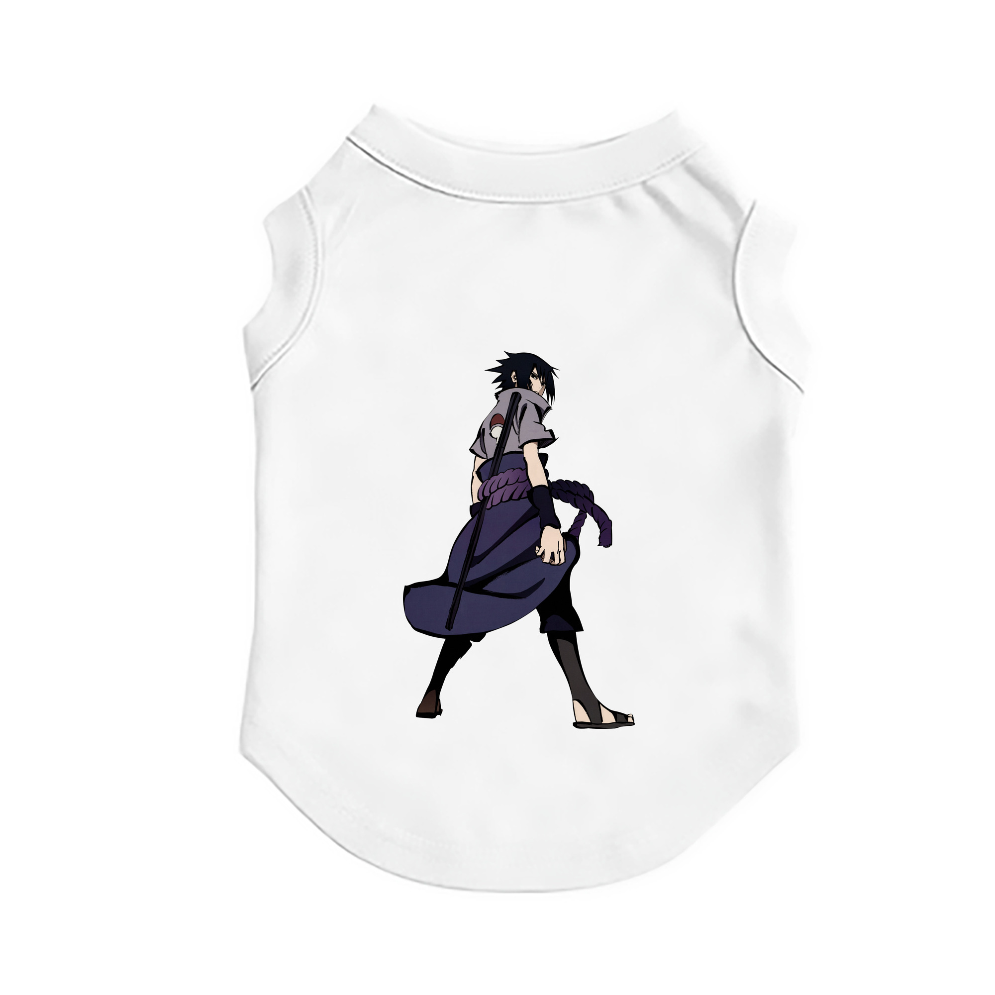 （画像用） NARUTO -ナルト- うちは サスケ Uchiha Sasuke ペット用ベスト
