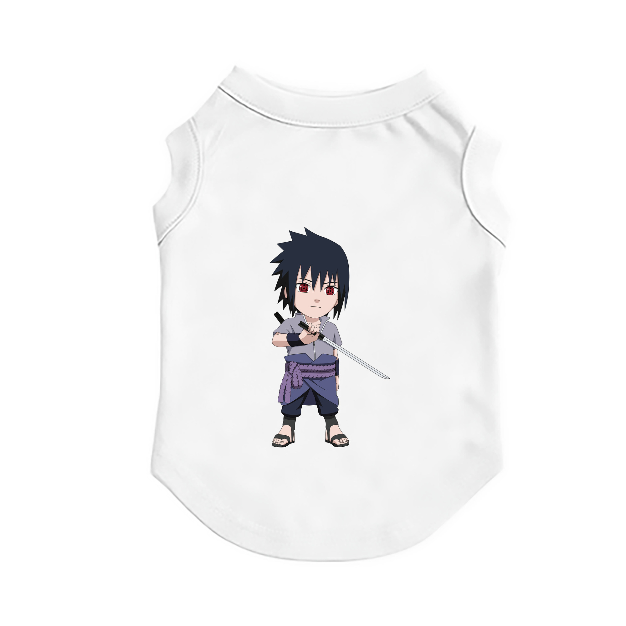 （画像用） NARUTO -ナルト- うちは サスケ Uchiha Sasuke ペット用ベスト