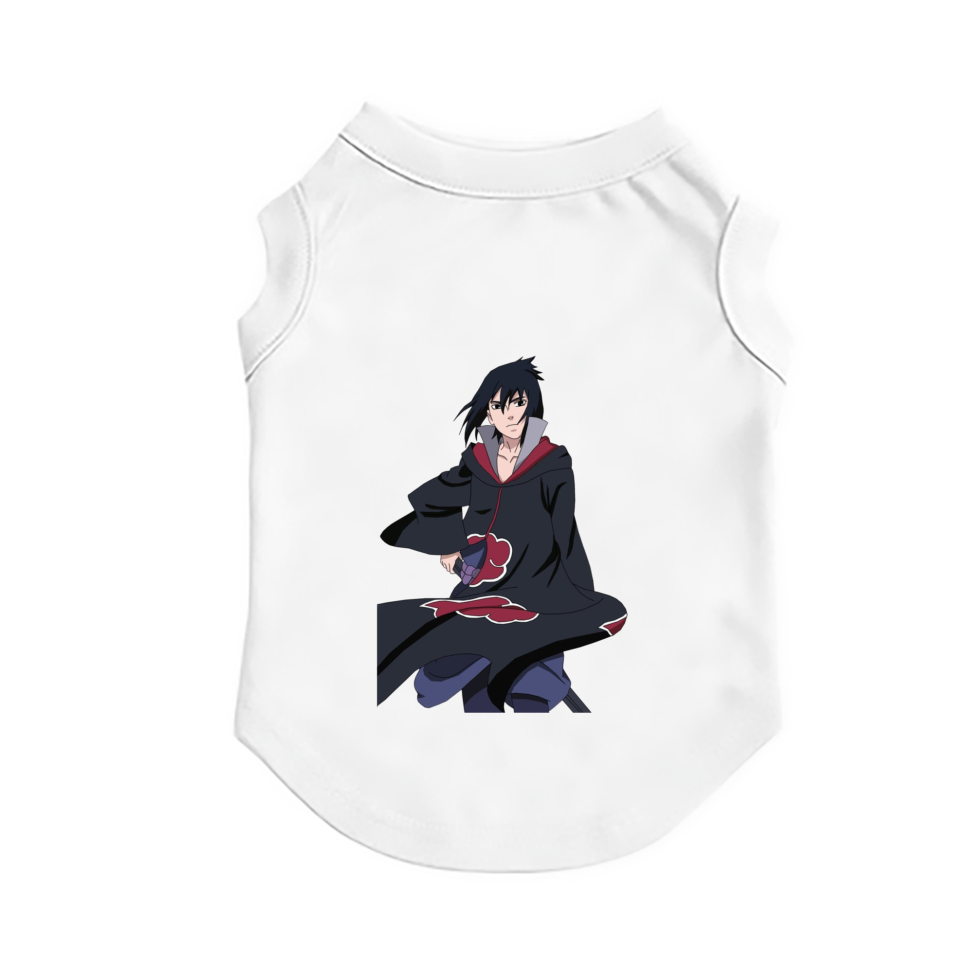（画像用） NARUTO -ナルト- うちは サスケ Uchiha Sasuke ペット用ベスト