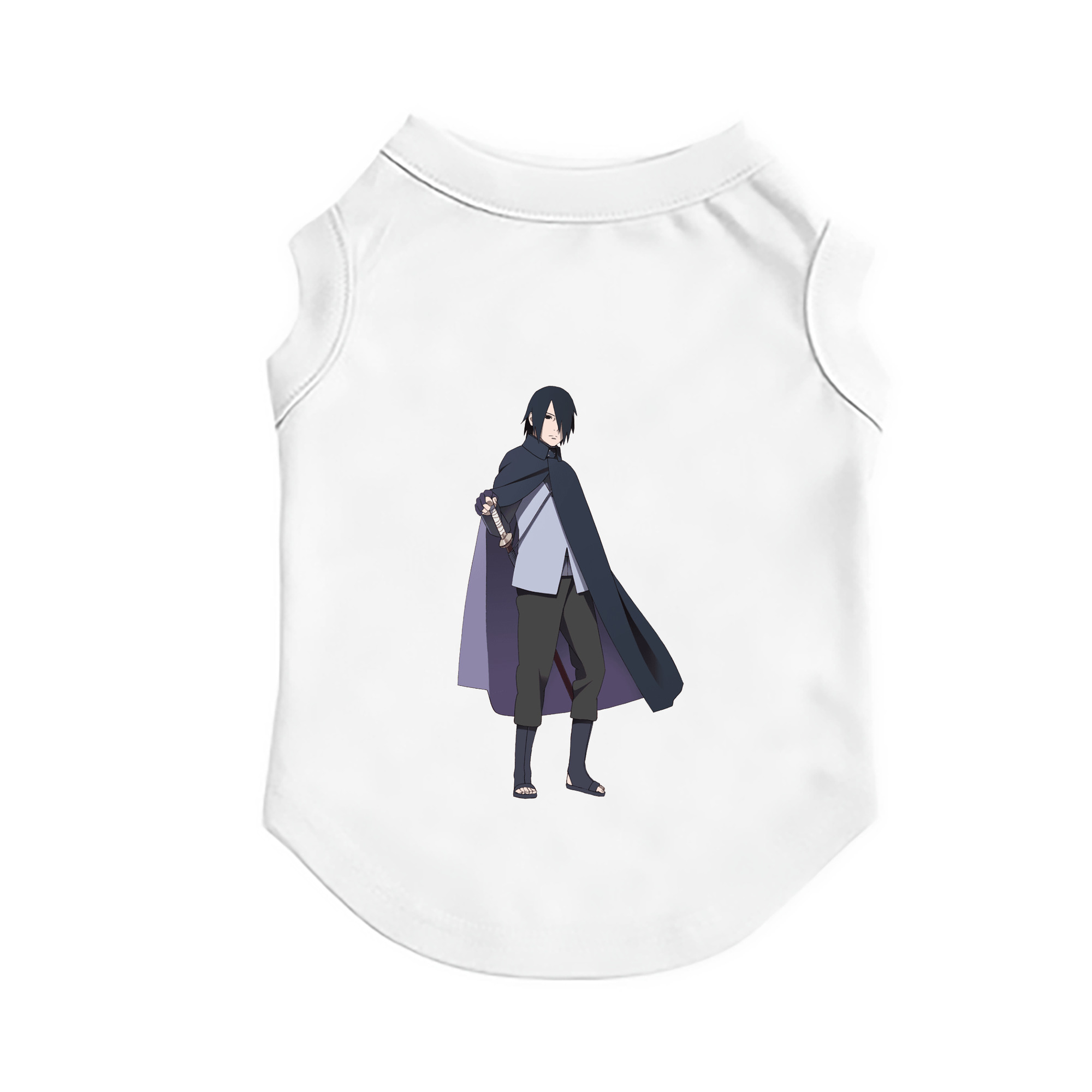 （画像用） NARUTO -ナルト- うちは サスケ Uchiha Sasuke ペット用ベスト