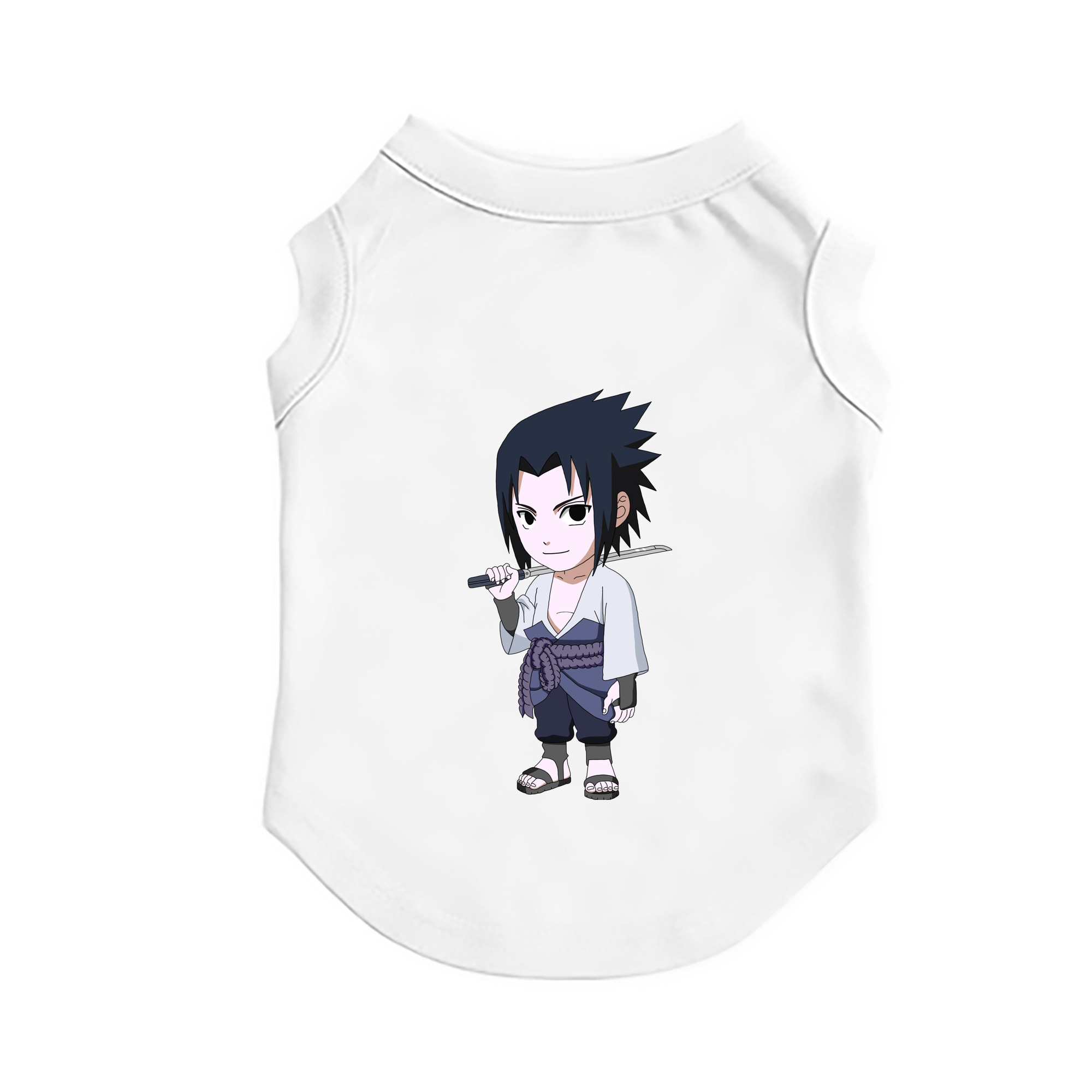 （画像用） NARUTO -ナルト- うちは サスケ Uchiha Sasuke ペット用ベスト