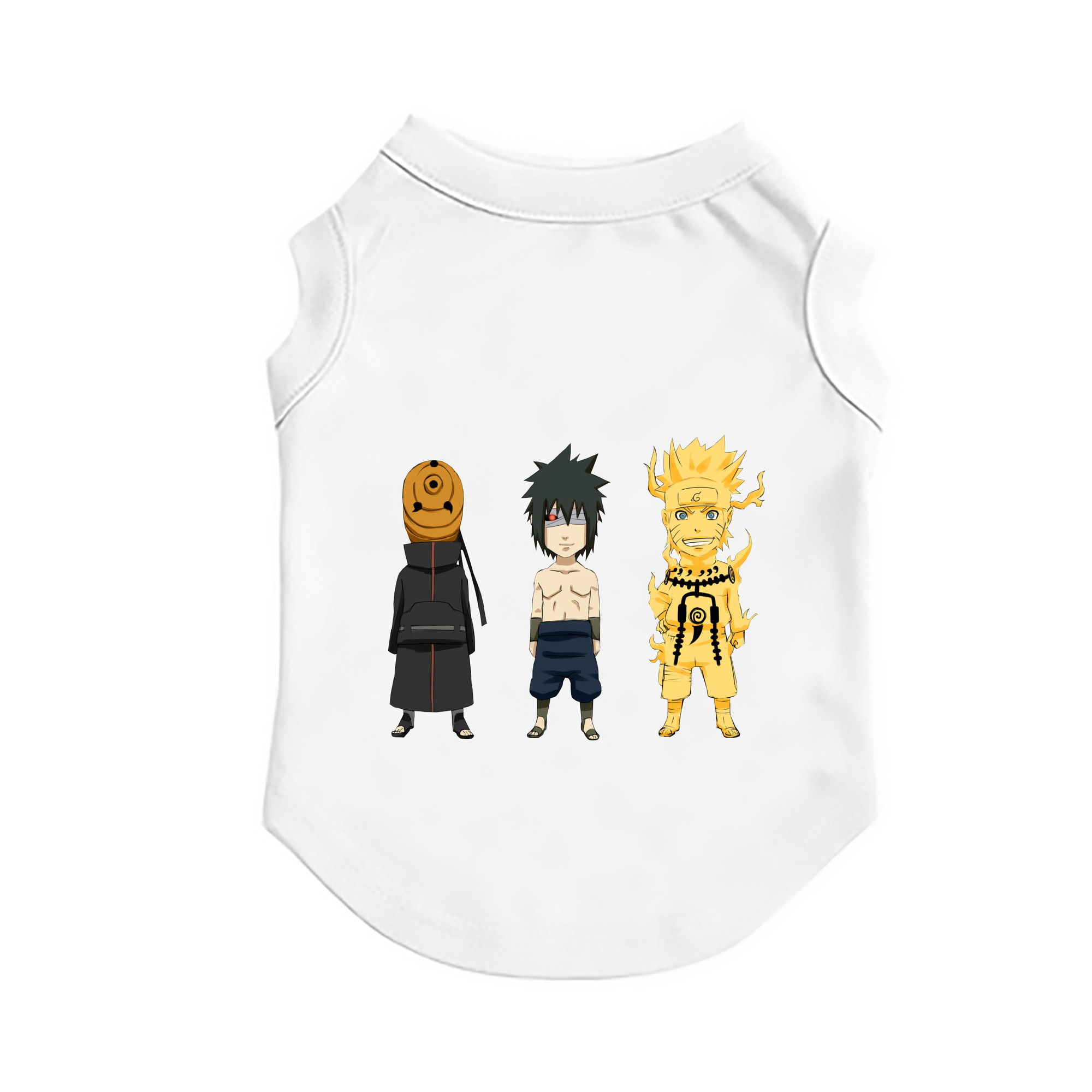 （画像用） NARUTO -ナルト- うちは サスケ Uchiha Sasuke ペット用ベスト