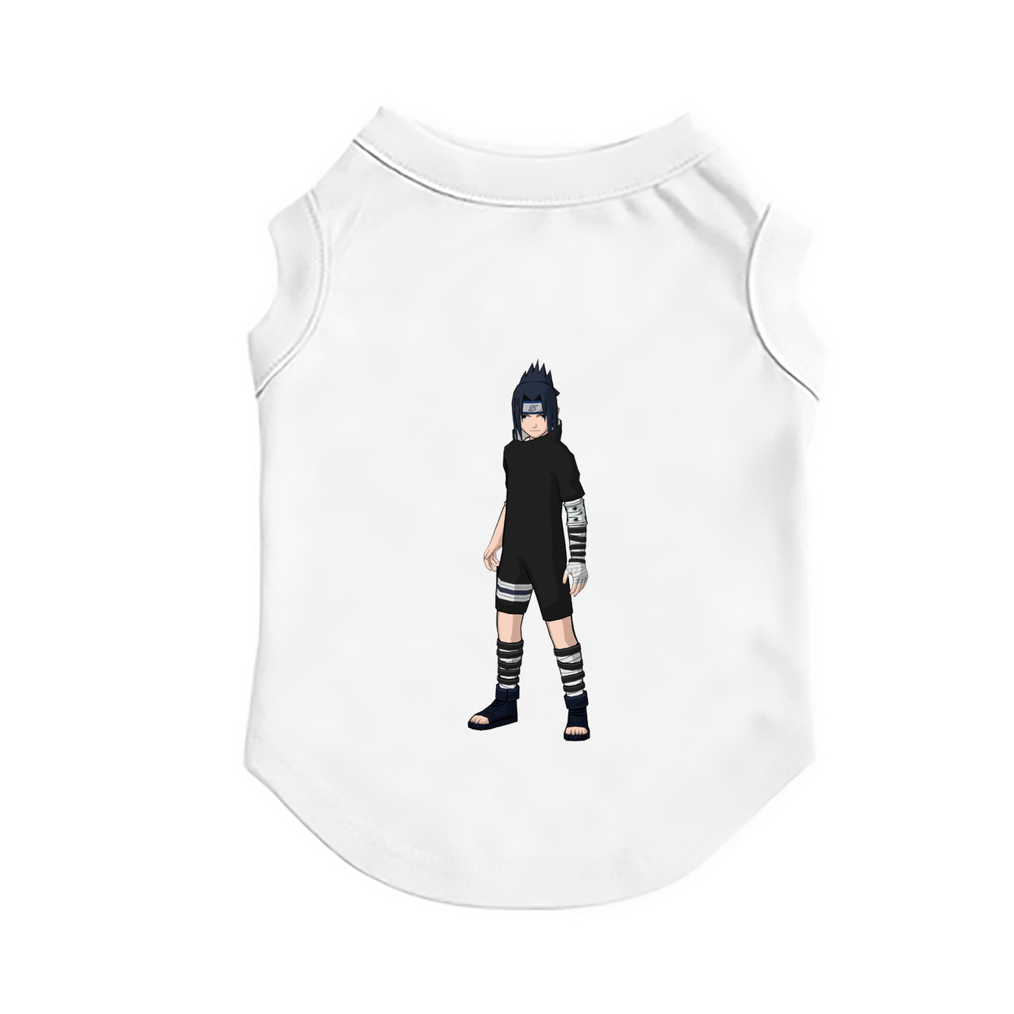 （画像用） NARUTO -ナルト- うちは サスケ Uchiha Sasuke ペット用ベスト