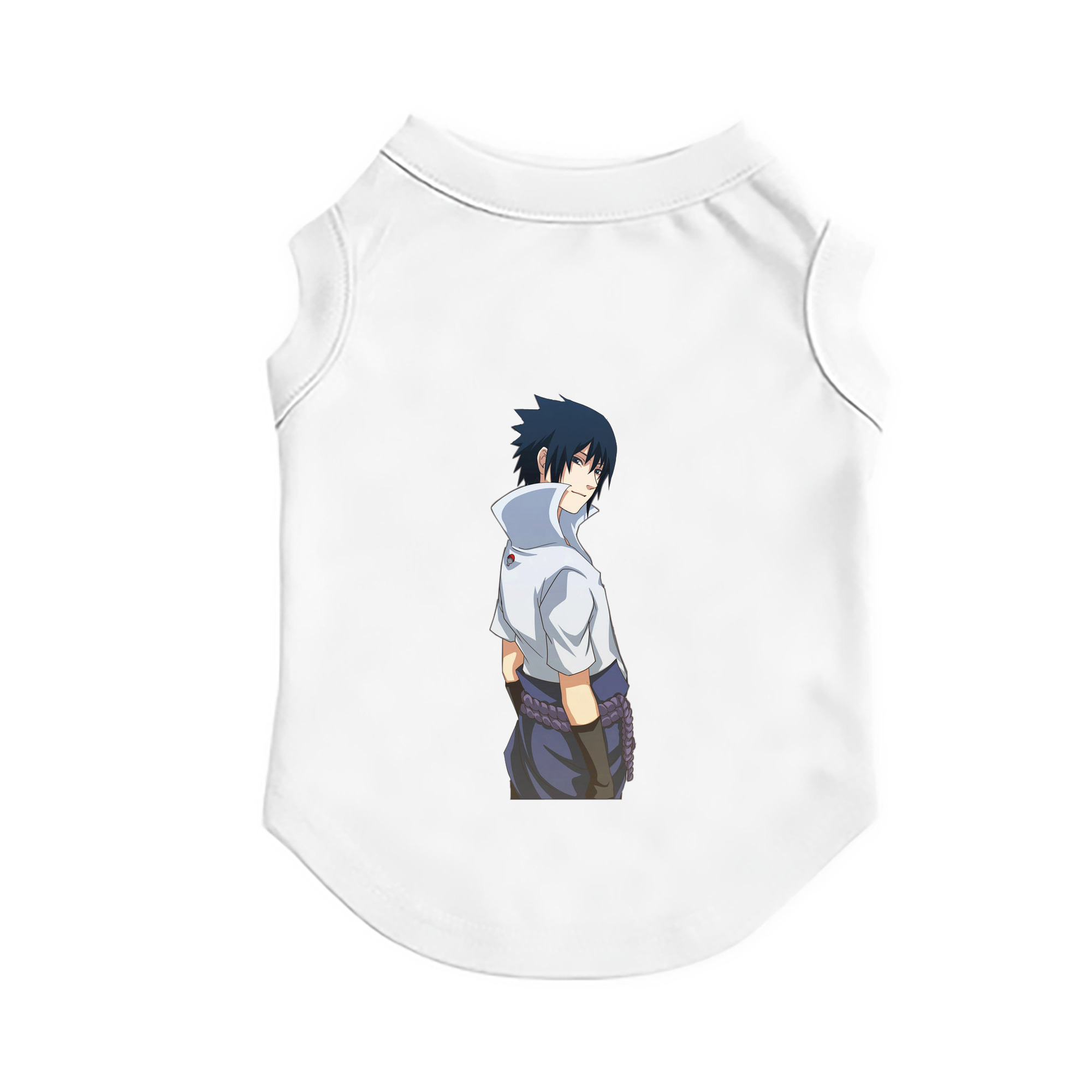 （画像用） NARUTO -ナルト- うちは サスケ Uchiha Sasuke ペット用ベスト