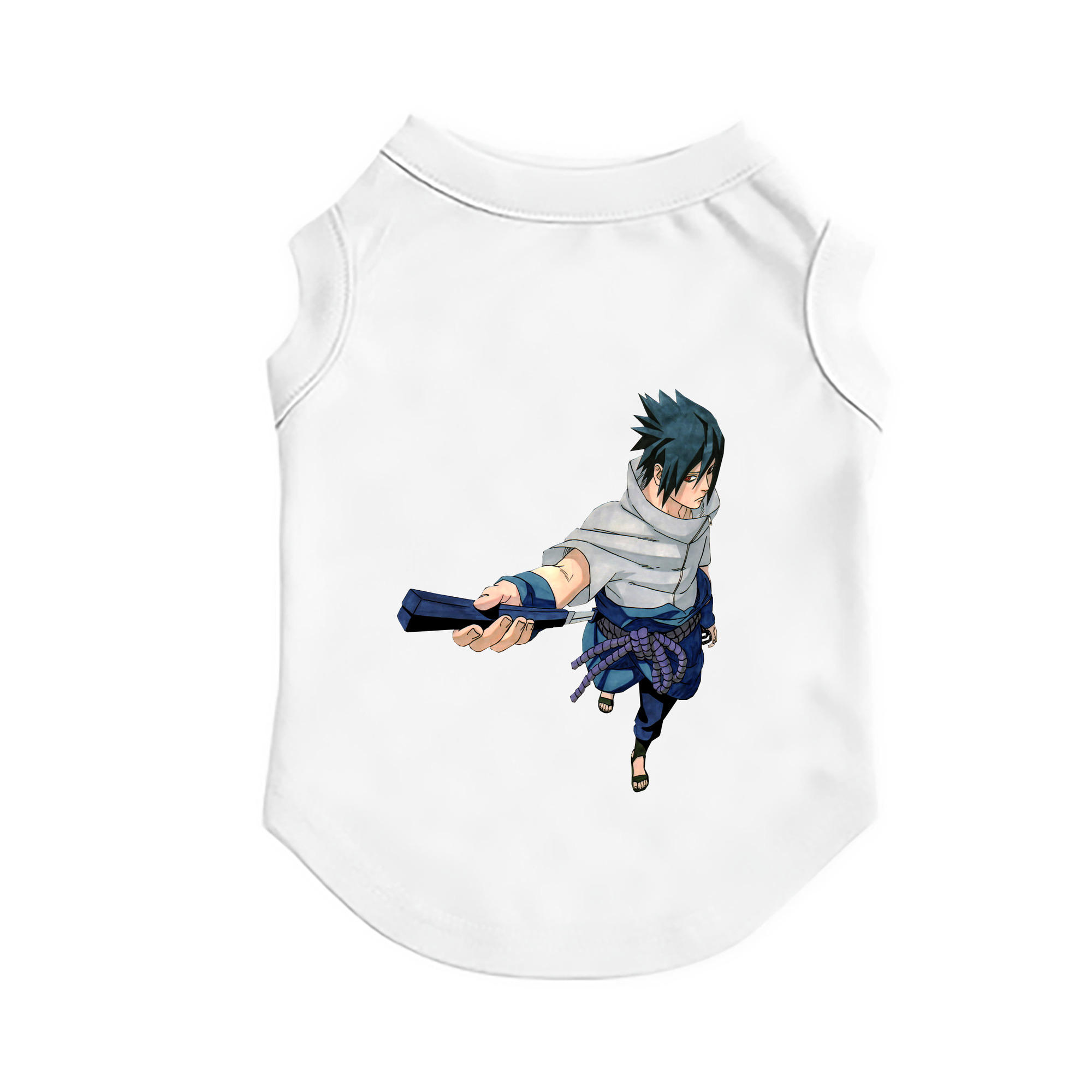 （画像用） NARUTO -ナルト- うちは サスケ Uchiha Sasuke ペット用ベスト