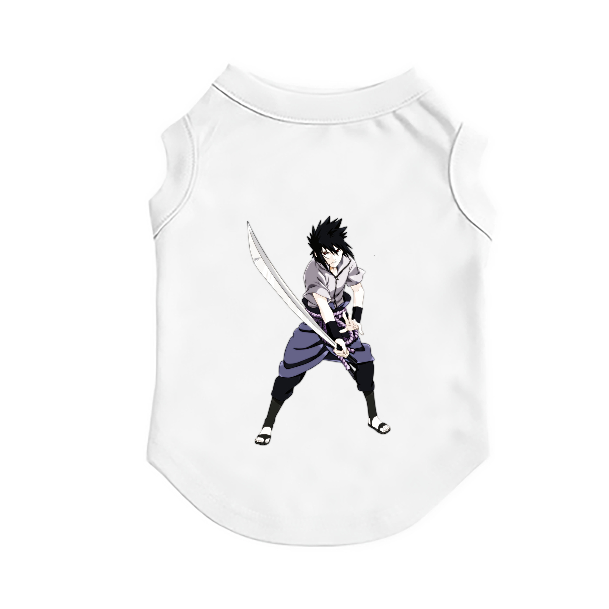 （画像用） NARUTO -ナルト- うちは サスケ Uchiha Sasuke ペット用ベスト