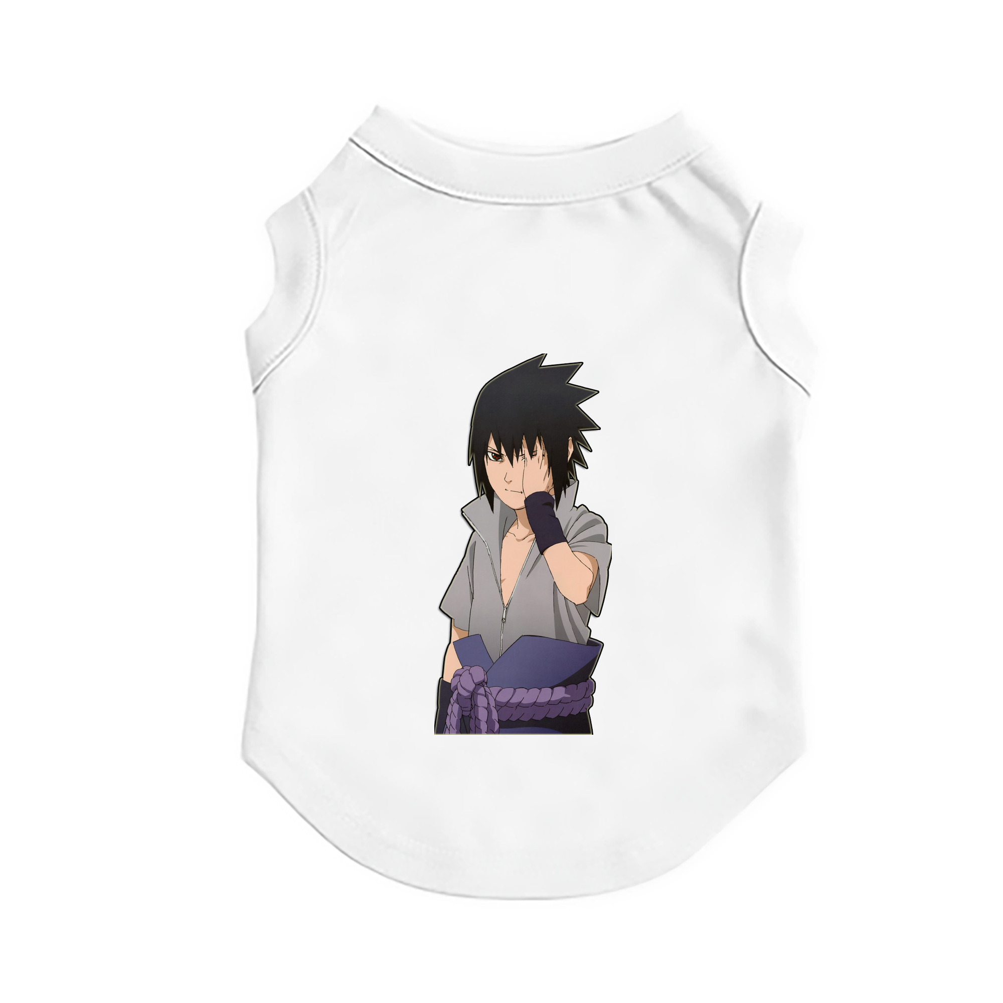 （画像用） NARUTO -ナルト- うちは サスケ Uchiha Sasuke ペット用ベスト