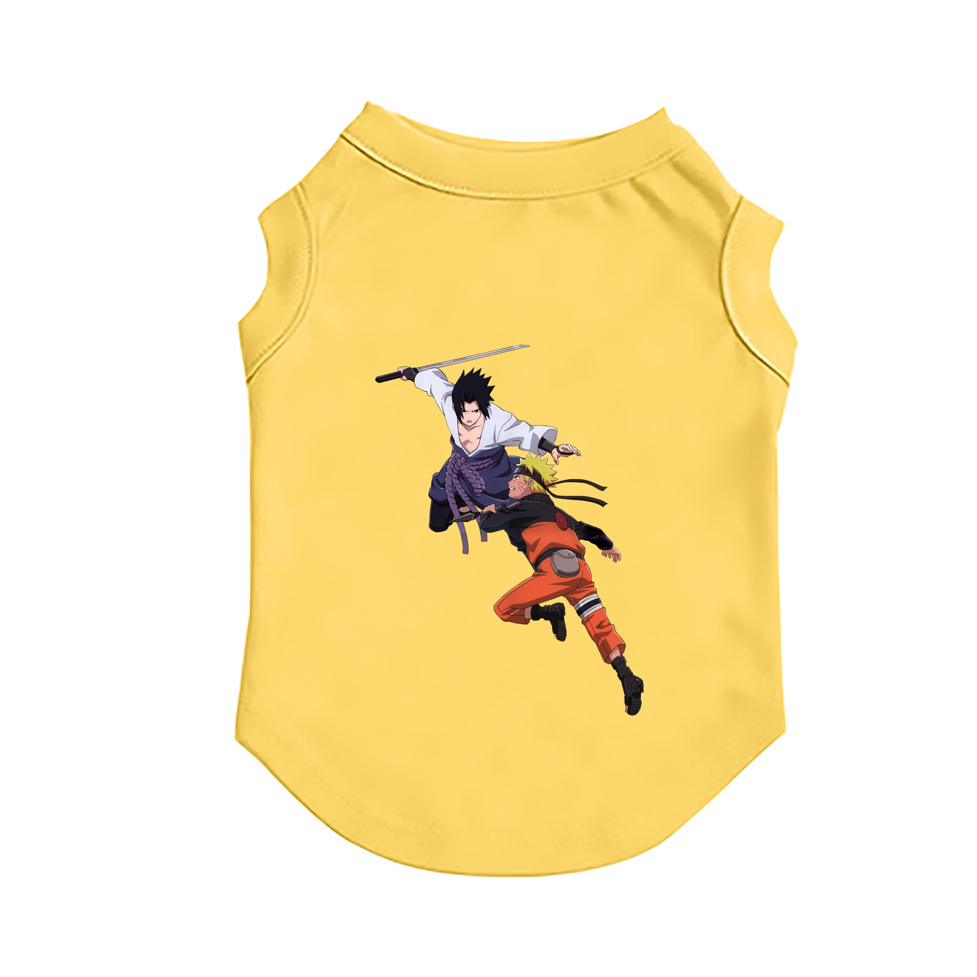 （画像用） NARUTO -ナルト- うちは サスケ Uchiha Sasuke ペット用ベスト