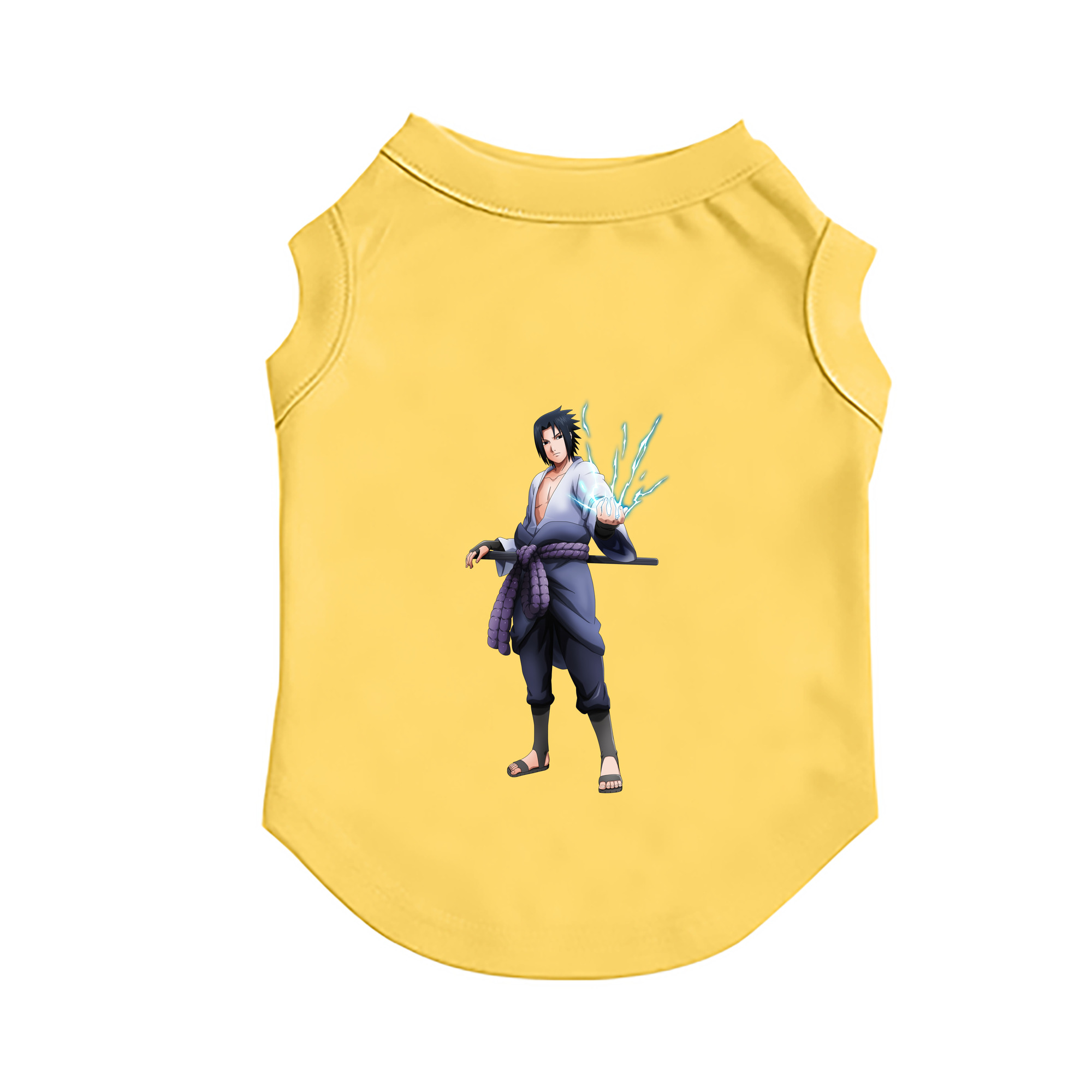 （画像用） NARUTO -ナルト- うちは サスケ Uchiha Sasuke ペット用ベスト